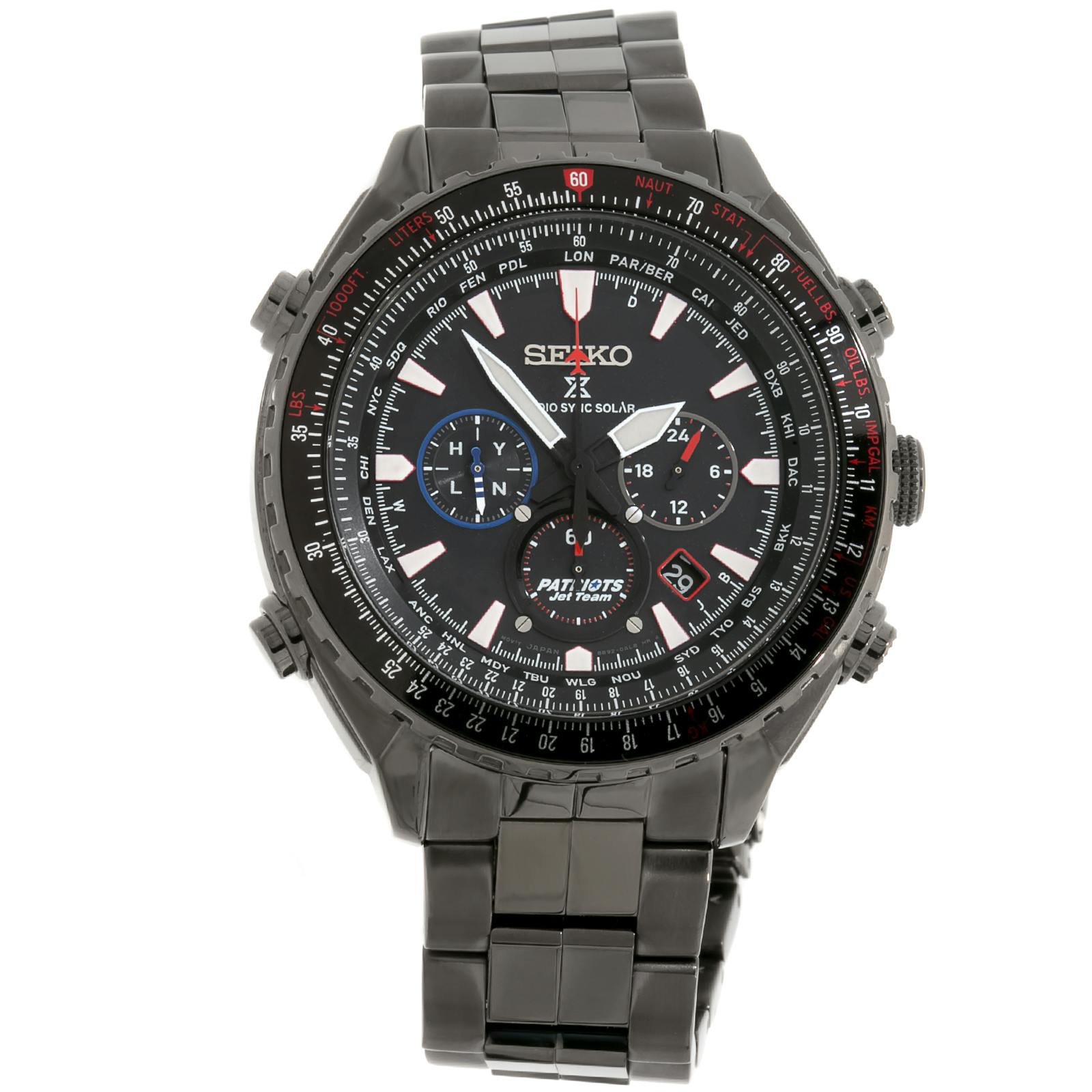 Seiko radio sync solar cheap watch