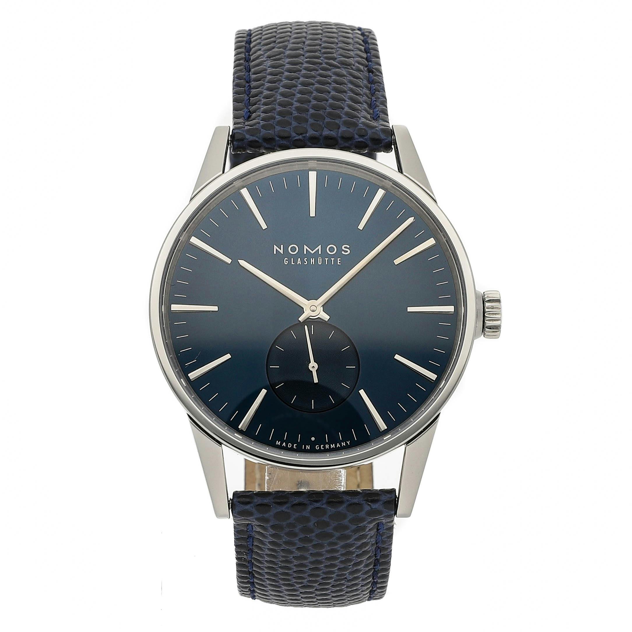 Nomos Glashutte Zurich Blaugold 822 WatchBox