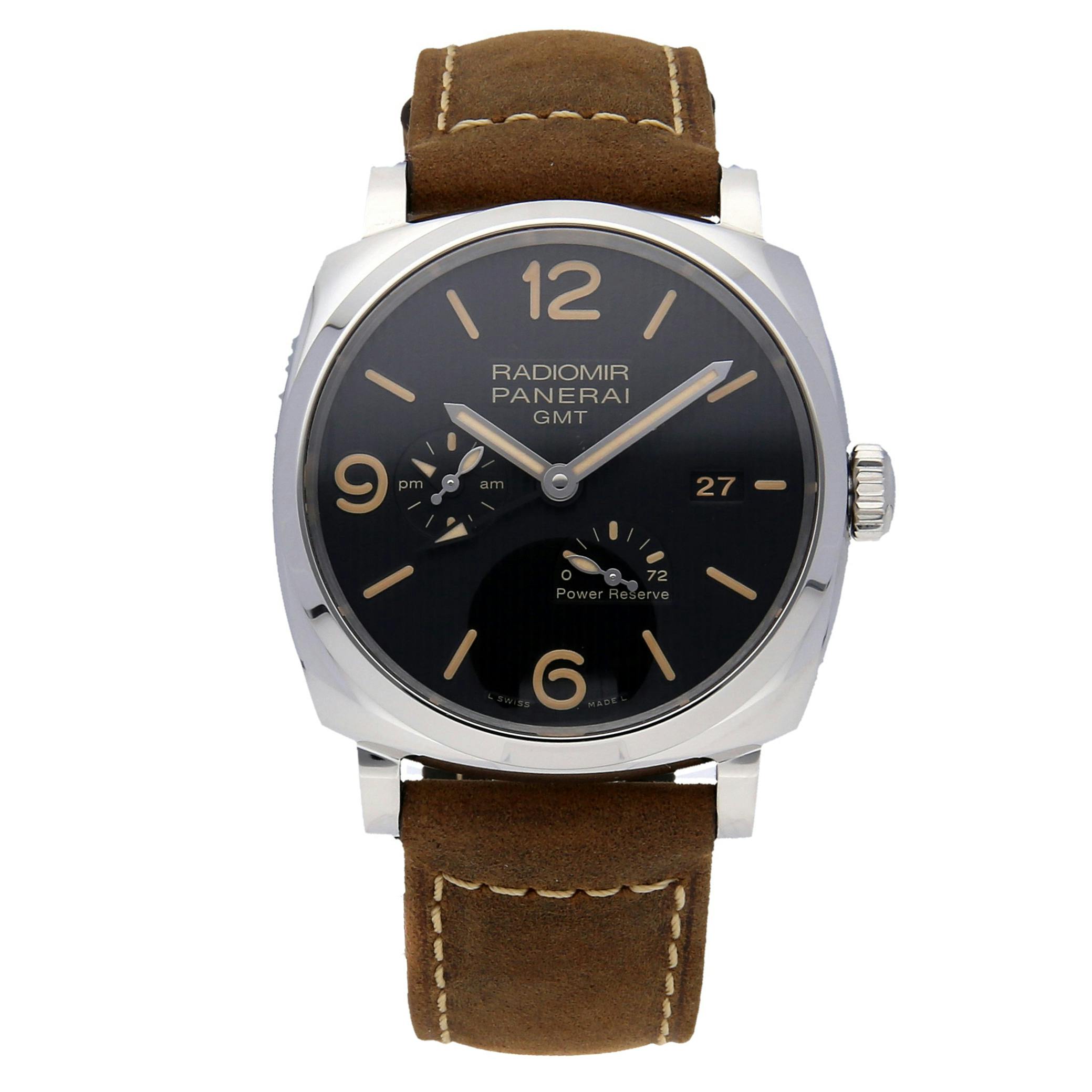 Panerai Radiomir 1940 3 Days GMT Power Reserve PAM 658 WatchBox