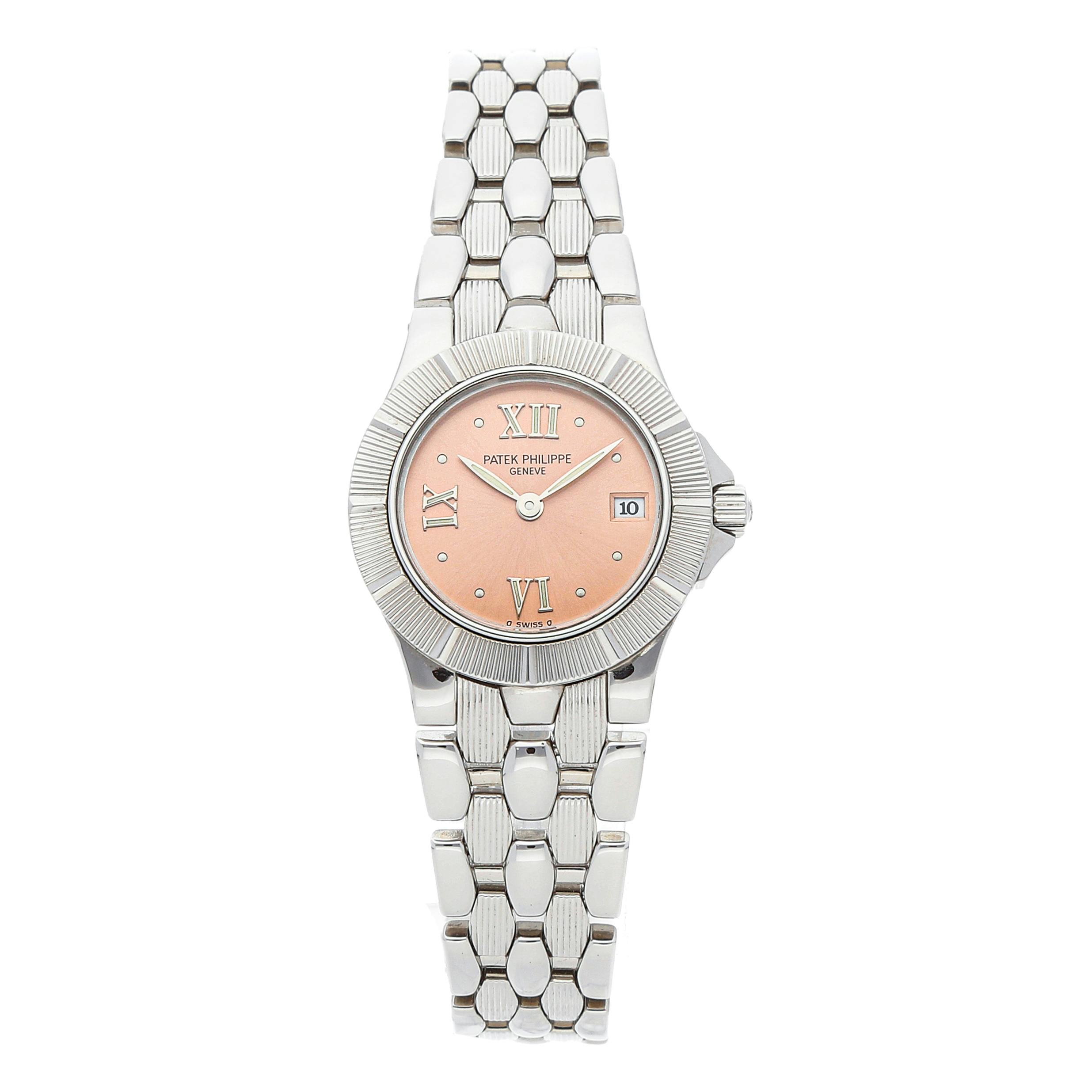 patek neptune salmon dial