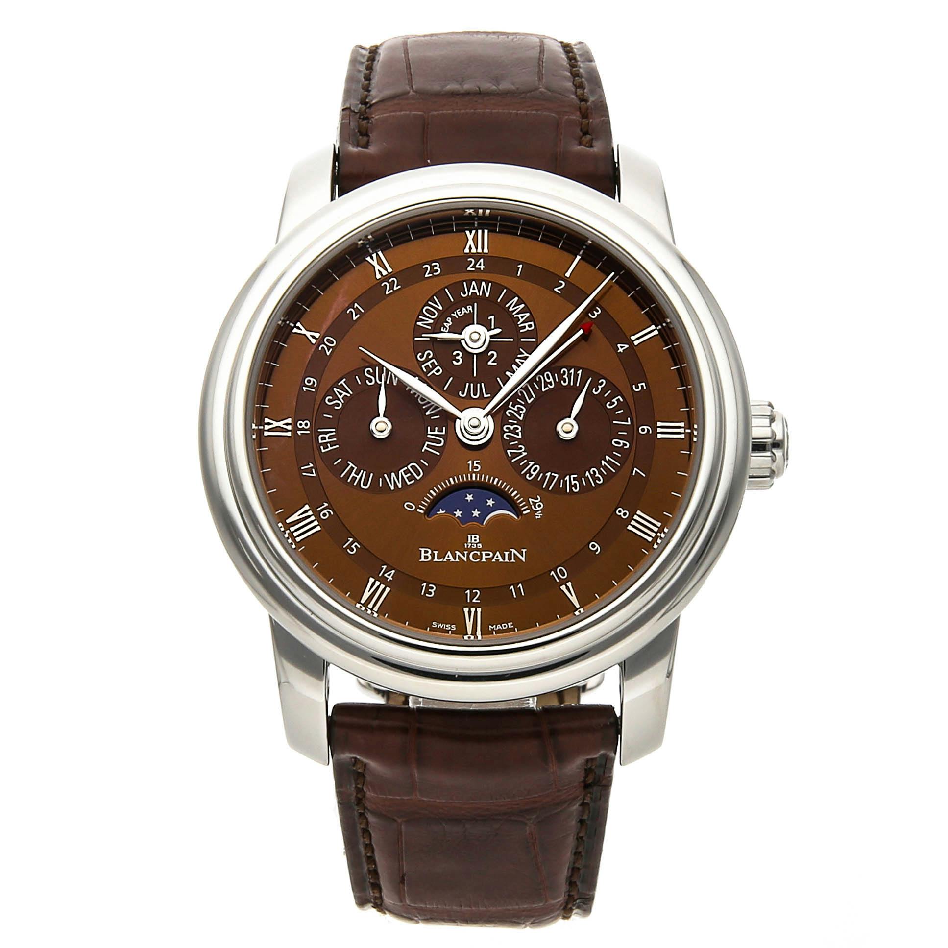 Blancpain Le Brassus GMT Perpetual Calendar 4277 3446 55BDA WatchBox