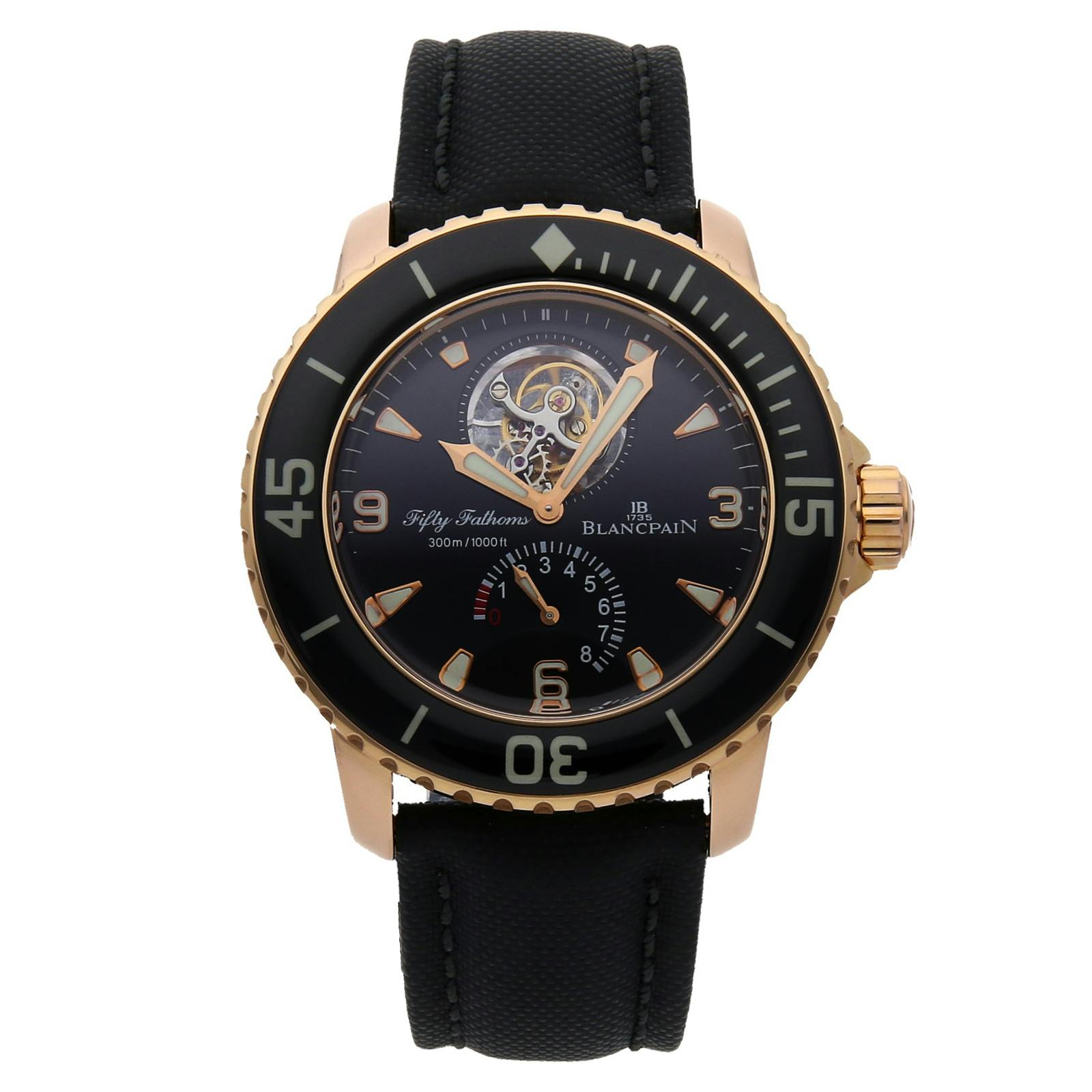 Blancpain Fifty Fathoms Tourbillon 8 Jours 5025 3630 52A Govberg