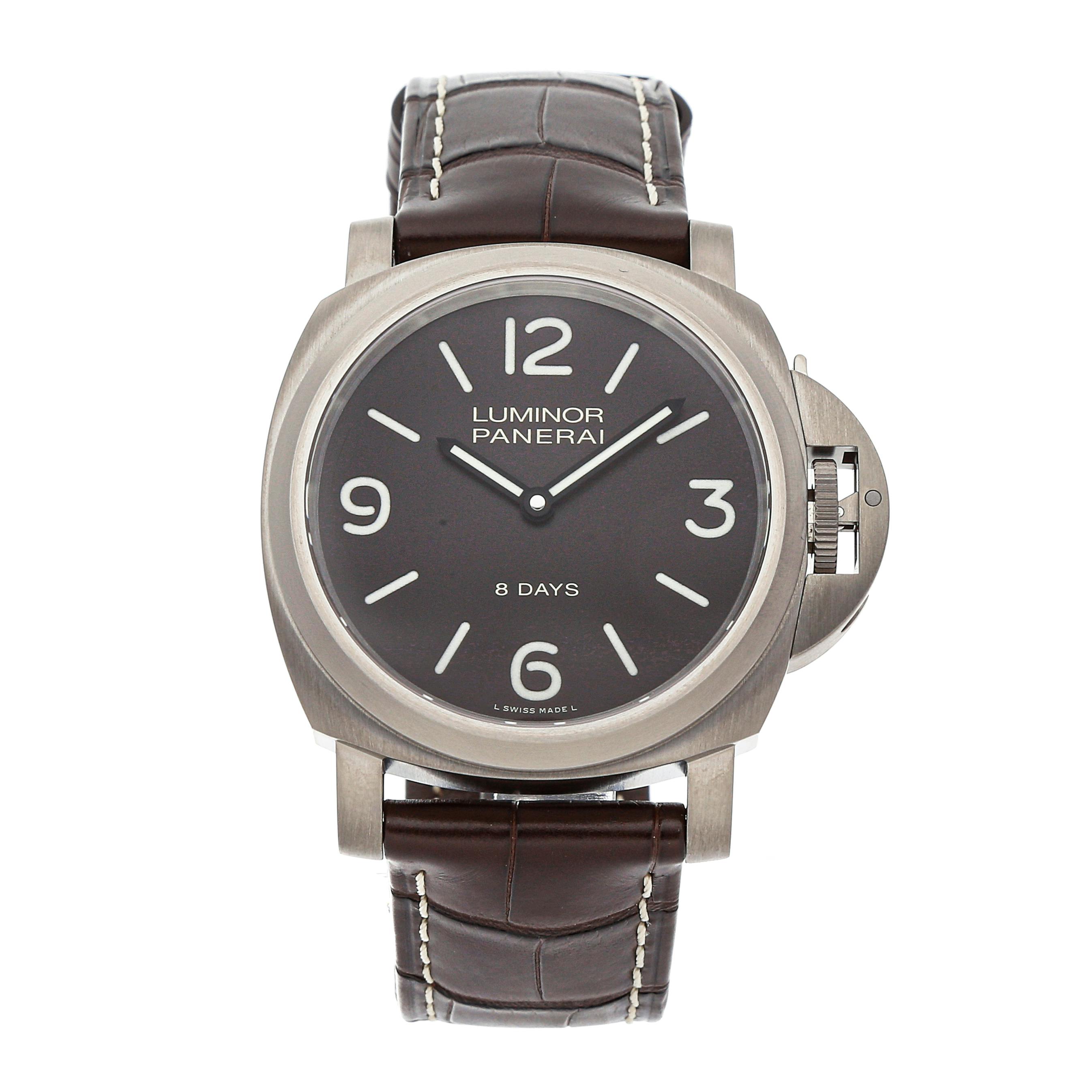 panerai titanium 8 days
