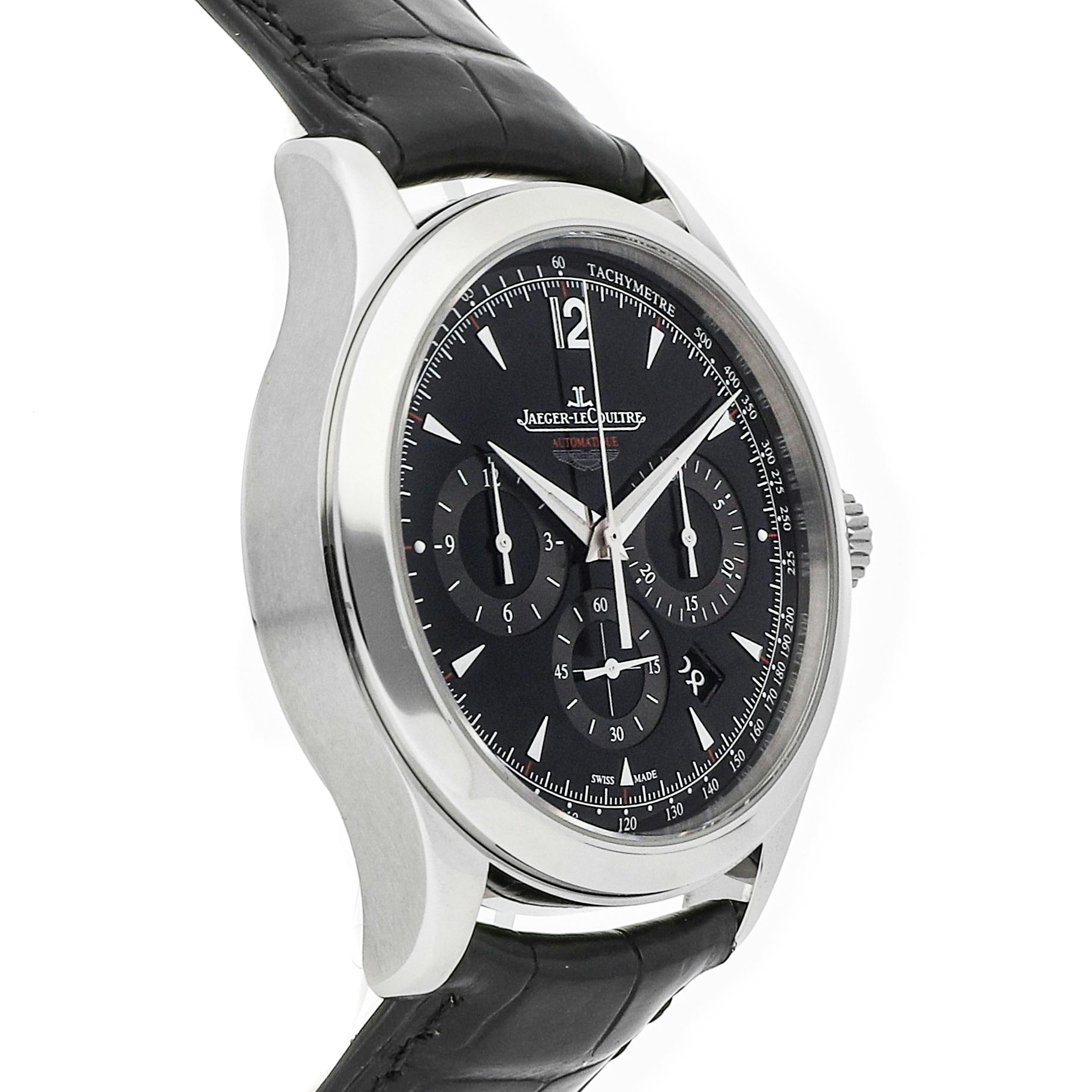 Jaeger LeCoultre Master Chronograph Q153847N WatchBox