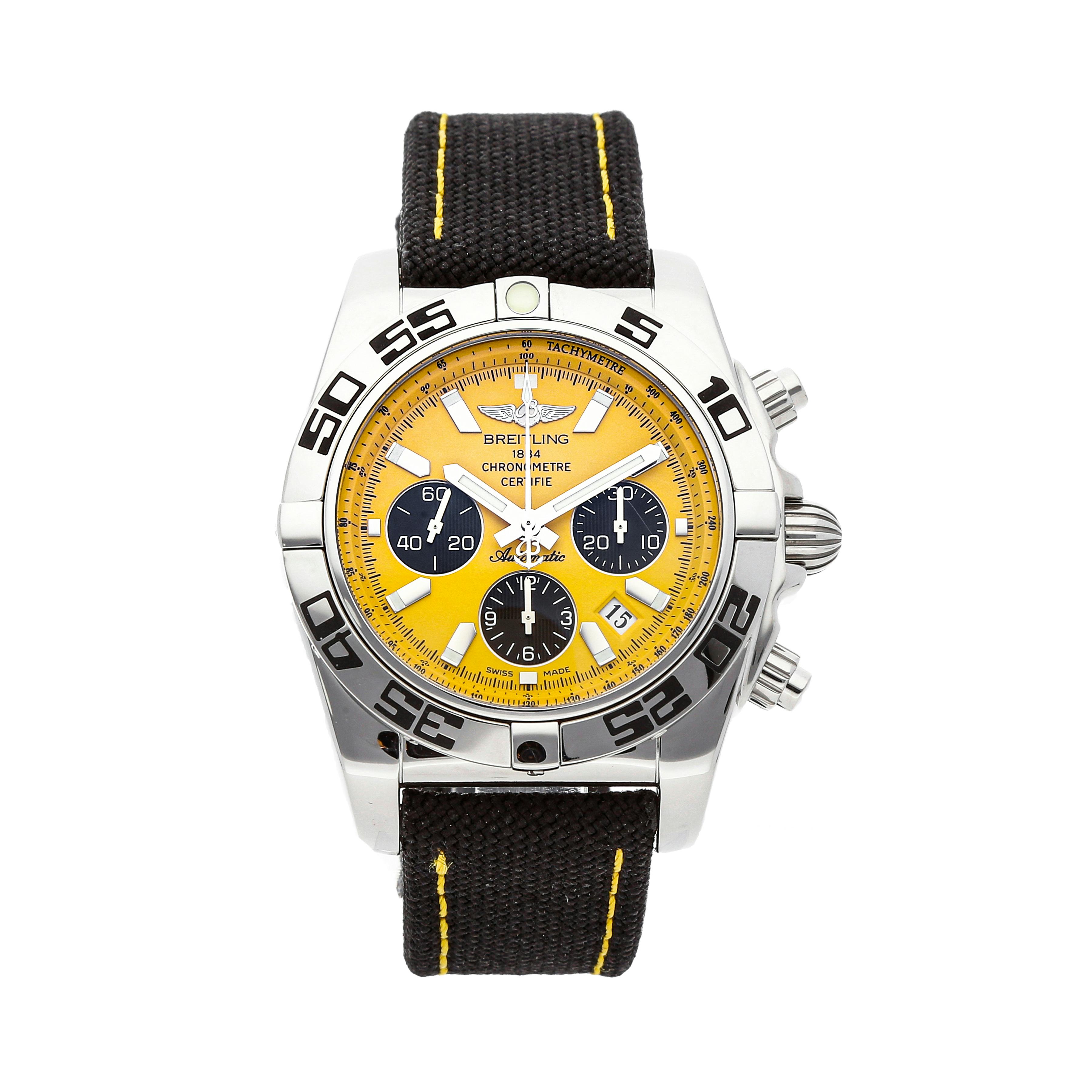 Breitling yellow face limited on sale edition