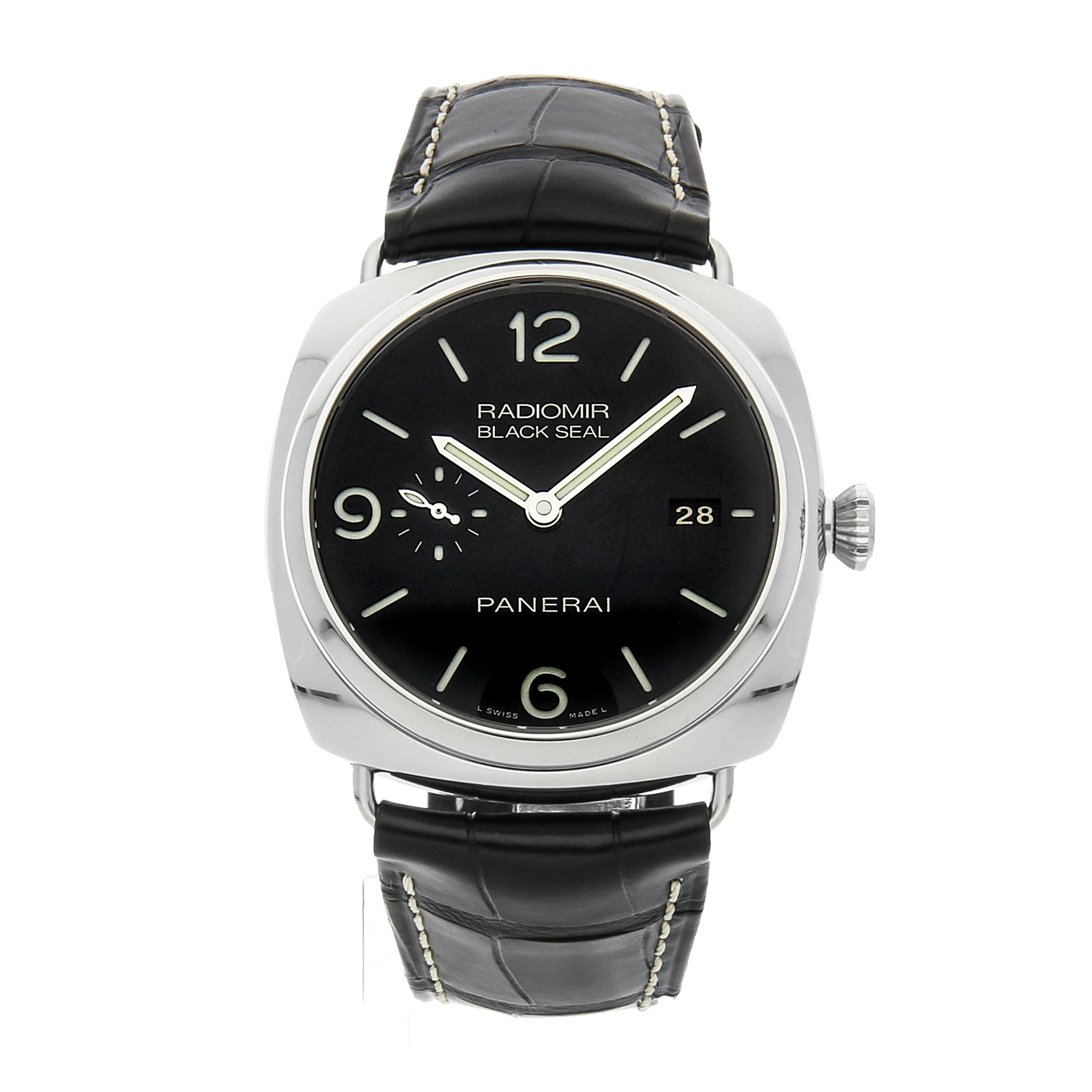 Panerai Radiomir Black Seal 3 Days Acciaio PAM 388 WatchBox