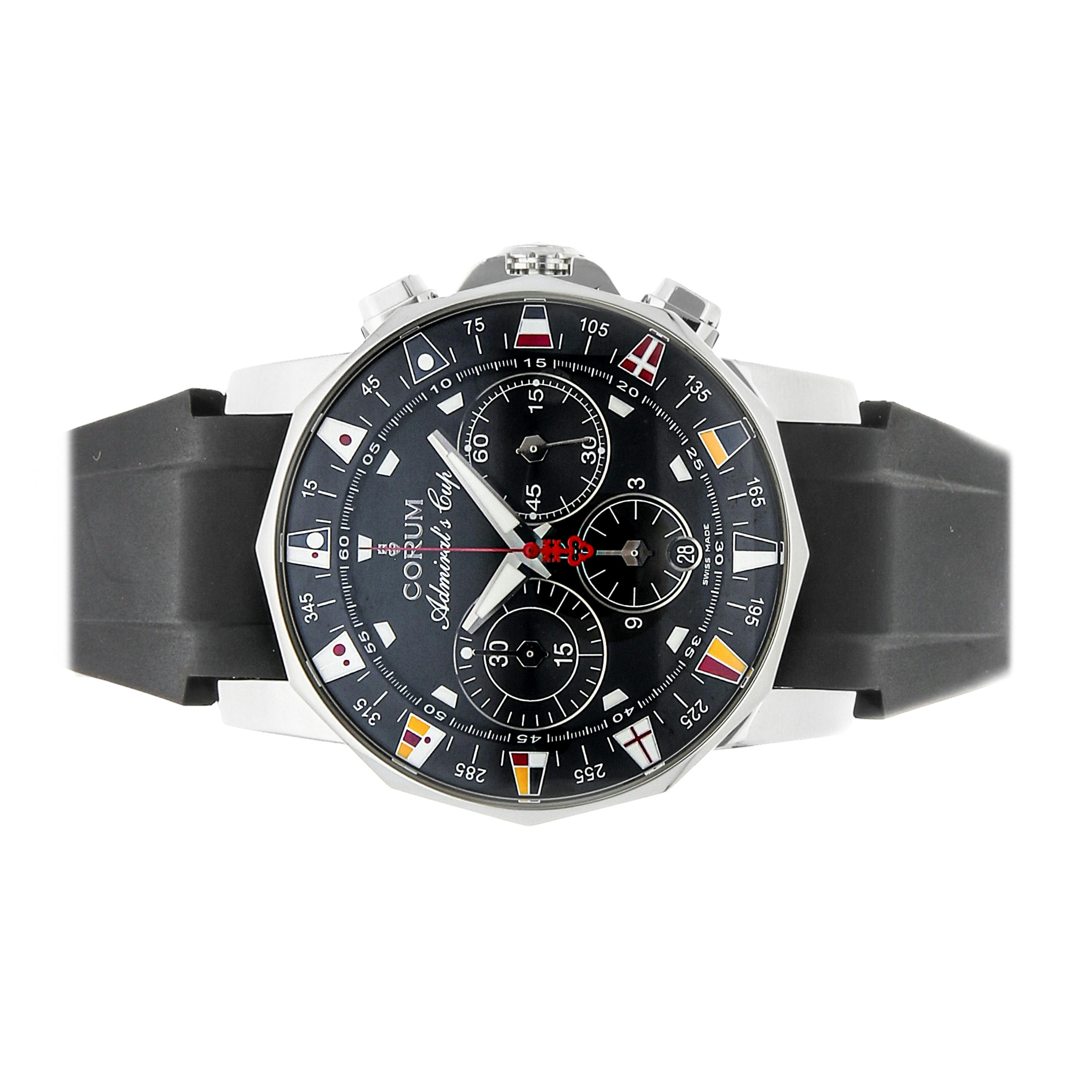 Corum Admiral s Cup Chronograph 985.641.20 F371 WatchBox