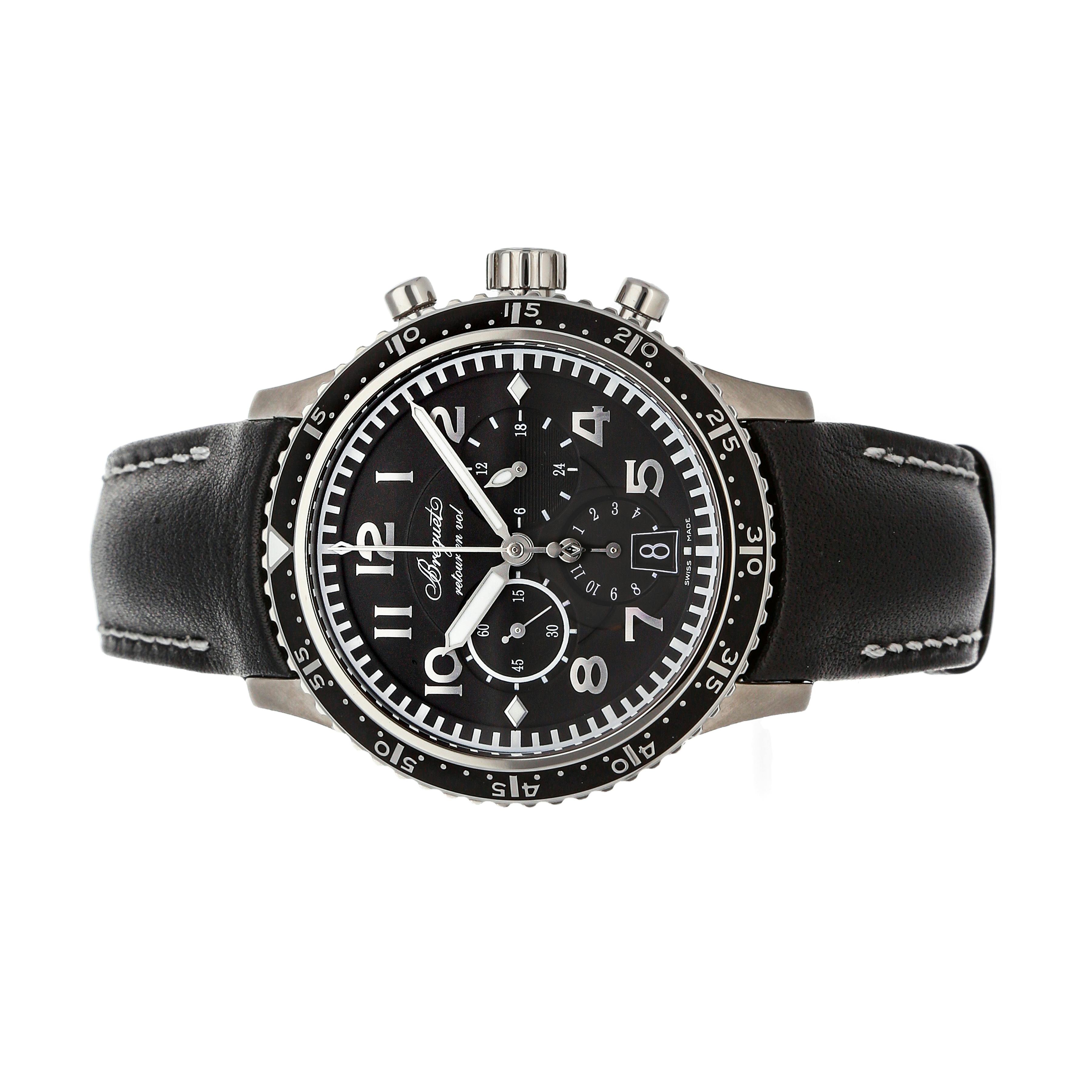 Breguet Type XXI Flyback Chronograph 3810TI H2 3ZU WatchBox