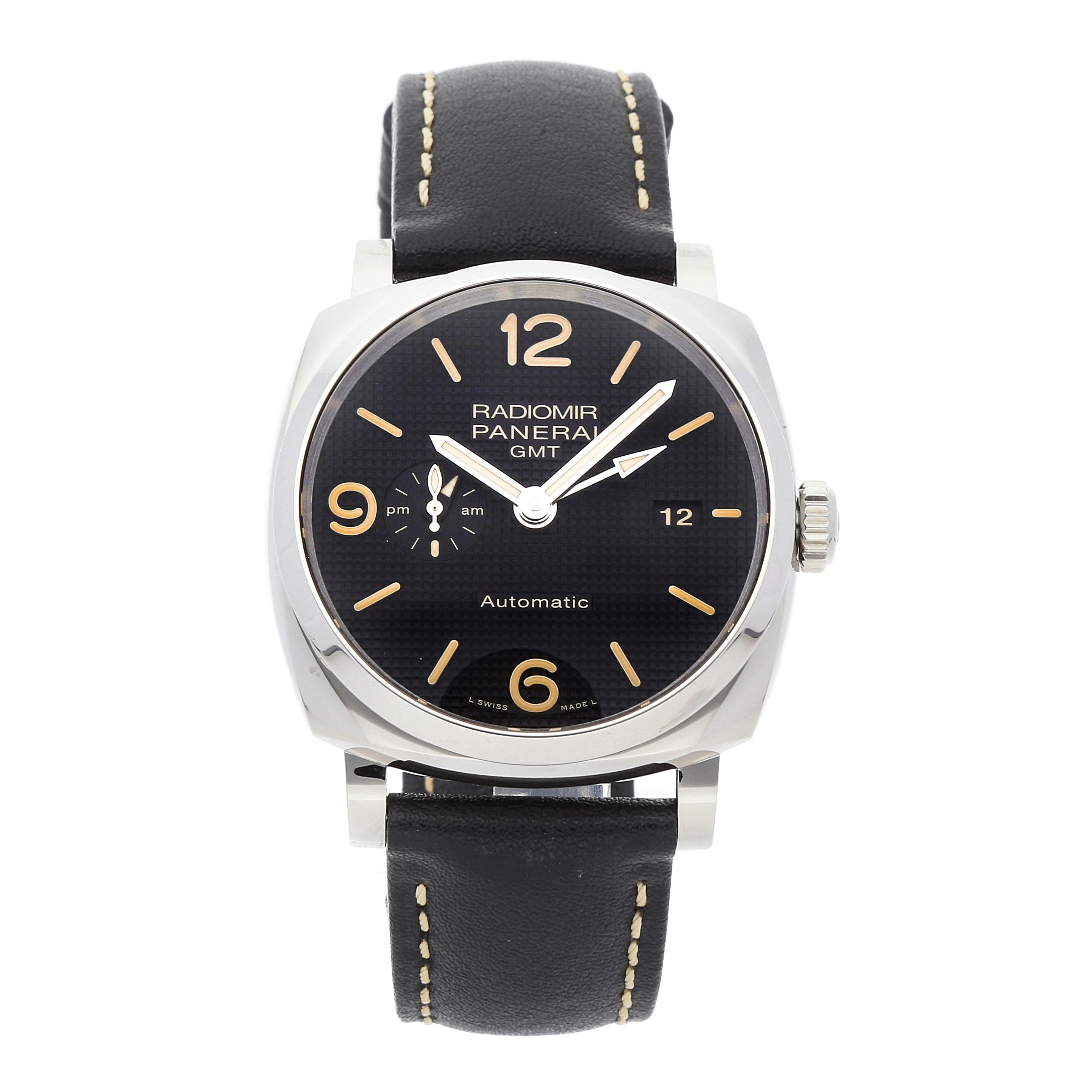 Pre Owned Panerai Radiomir 1940 GMT PAM 627 WatchBox