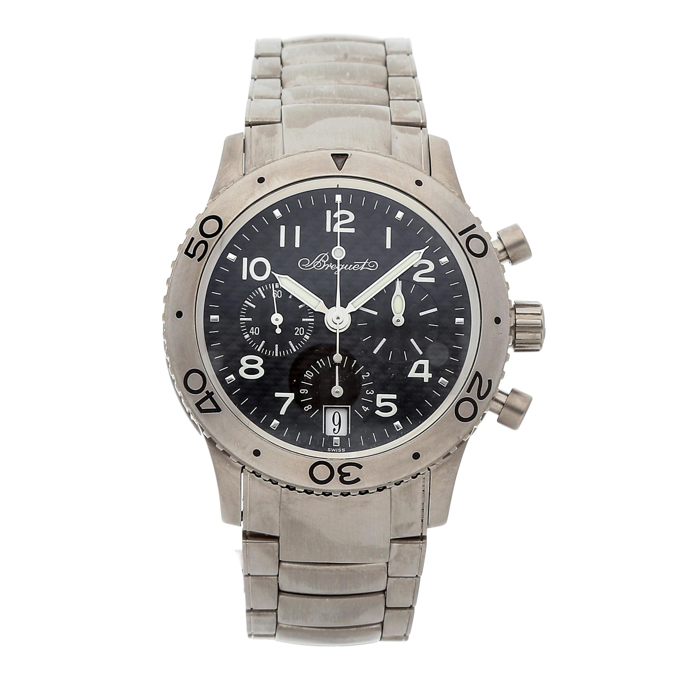 Breguet Type XX Transatlantique Flyback Chronograph 3820TI K2 TW9