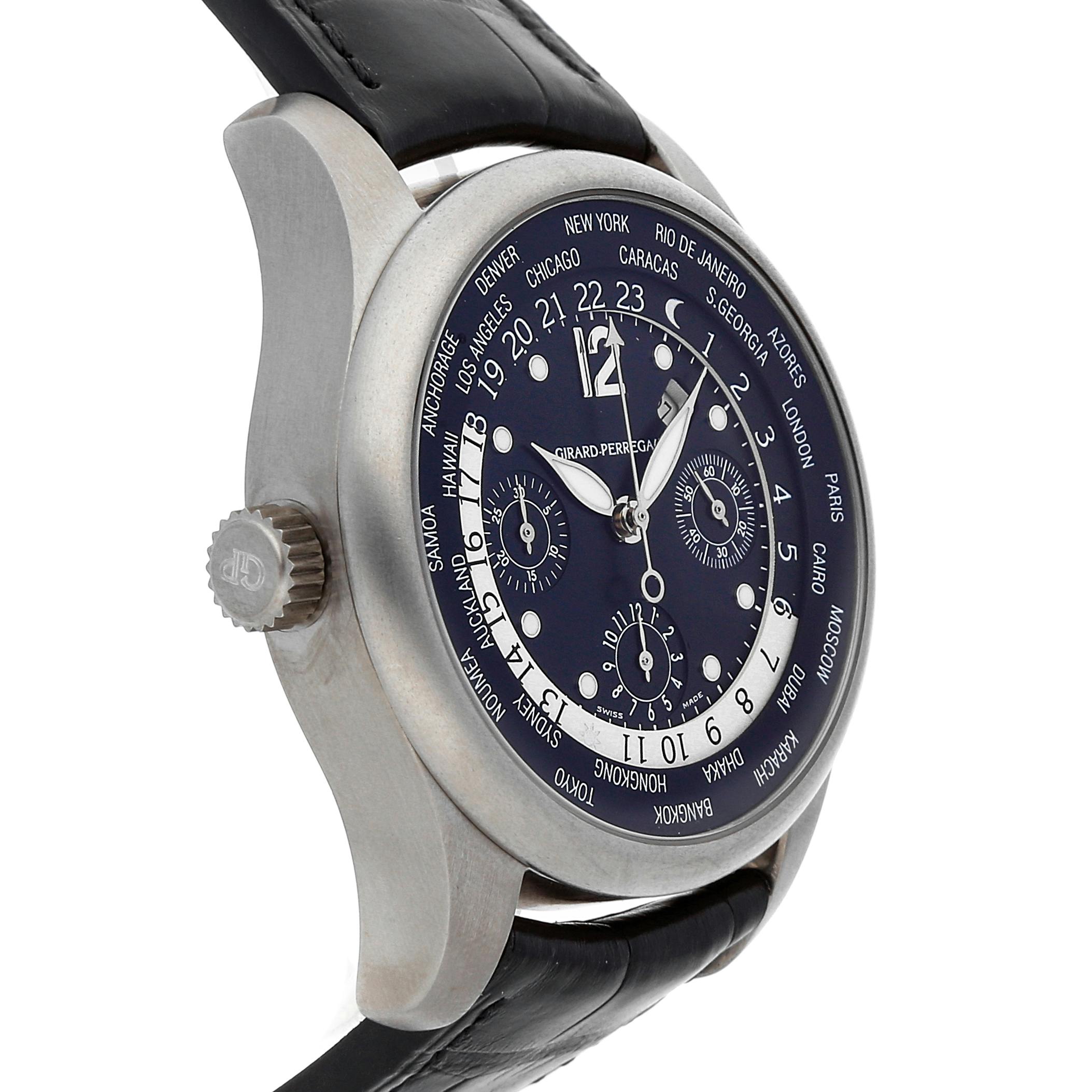 Girard Perregaux World Time WW.TC Financial Chronograph 49805