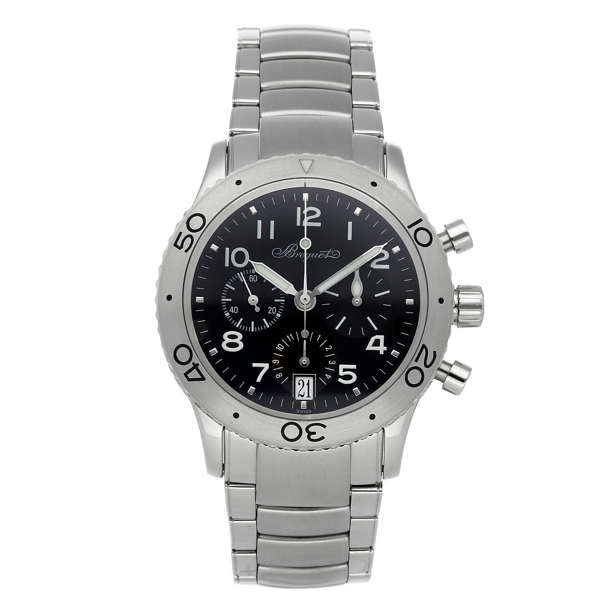 Breguet Type XX Transatlantique Flyback Chronograph 3820ST H2 SW9