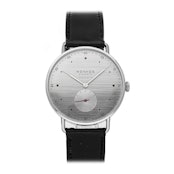 Nomos Glashutte Metro Neomatik Silver Cut 1114