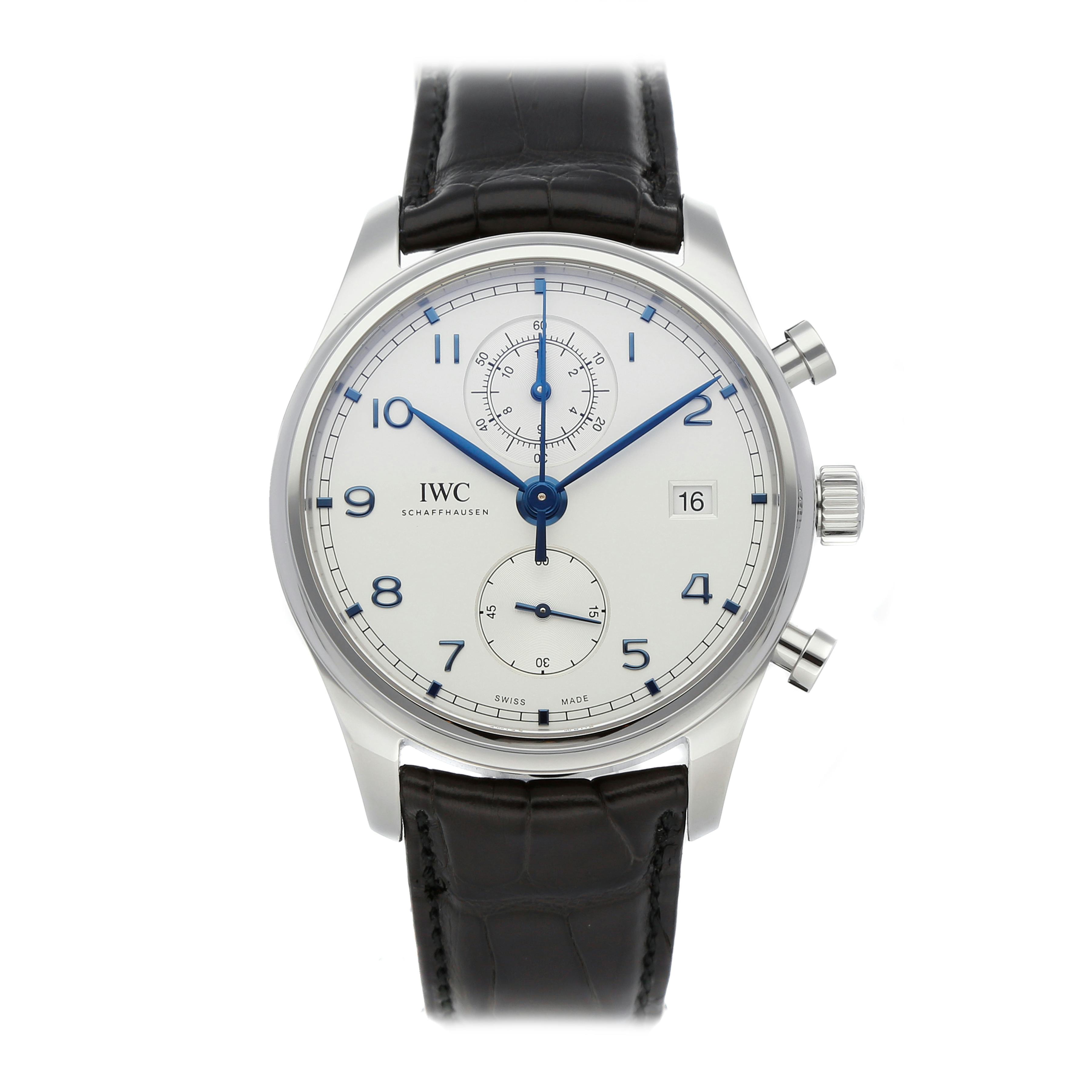 IWC Portugieser Chronograph Classic IW3903 02 WatchBox