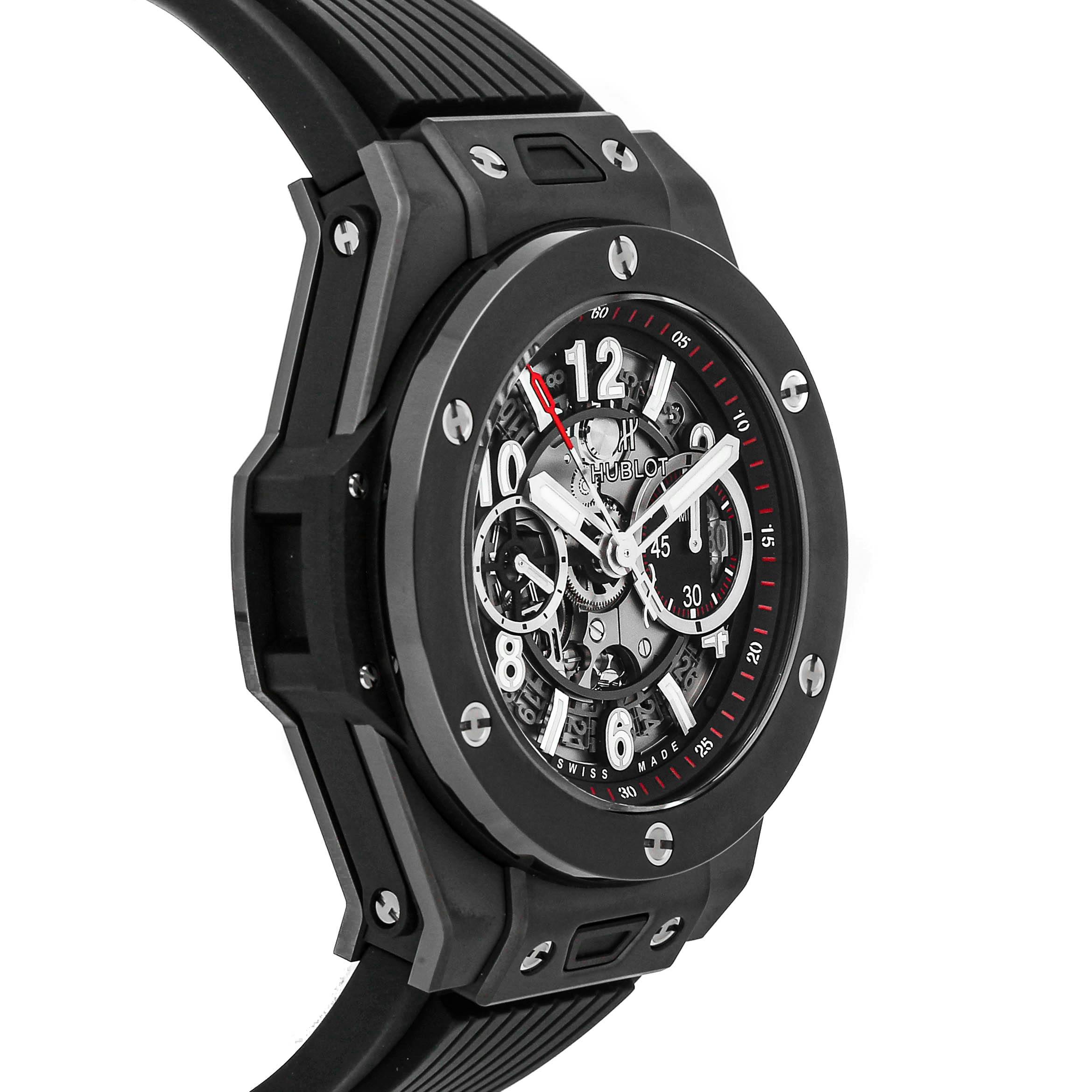 hublot unico black magic 42mm