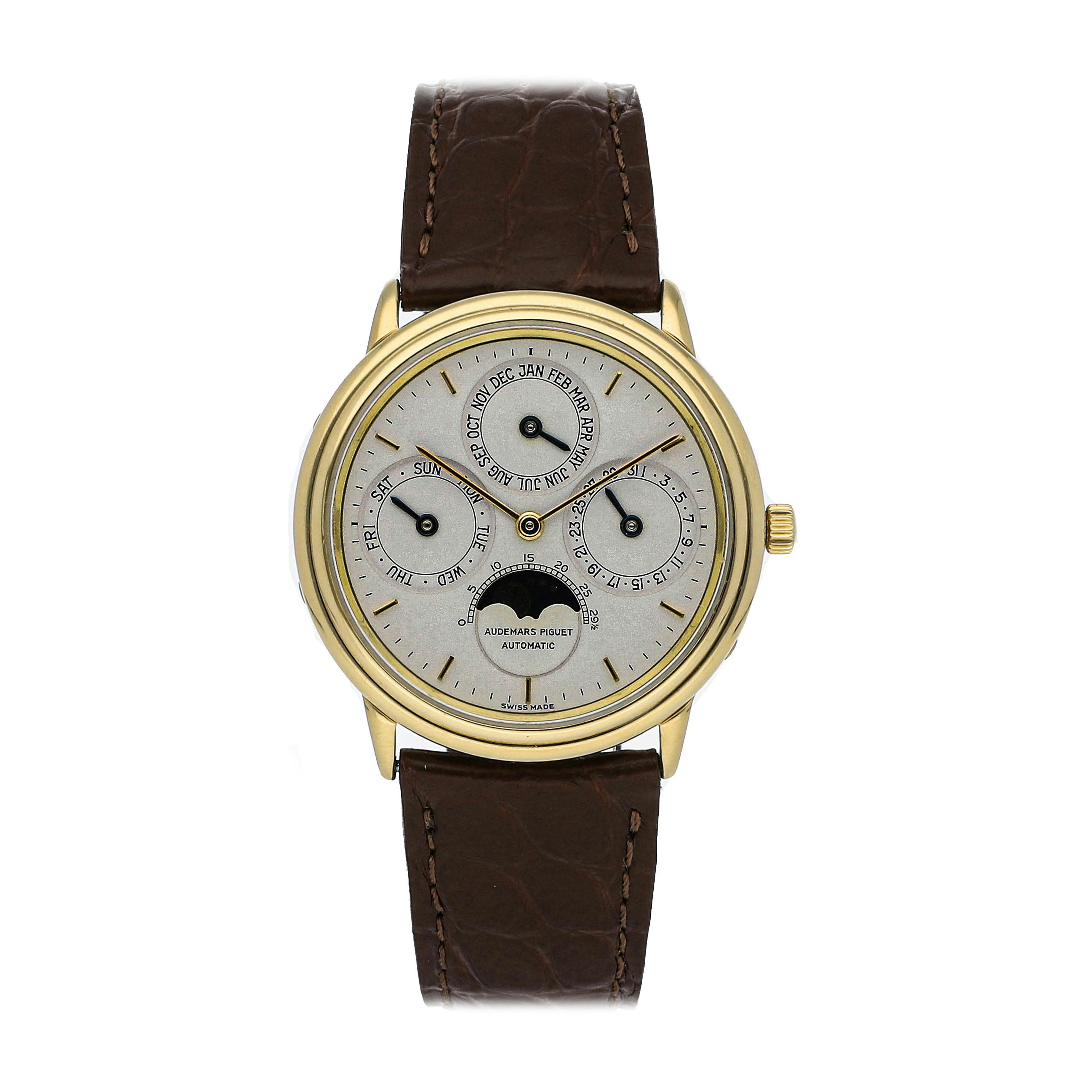 Pre Owned Audemars Piguet Quantieme Perpetual Calendar Moon Phase