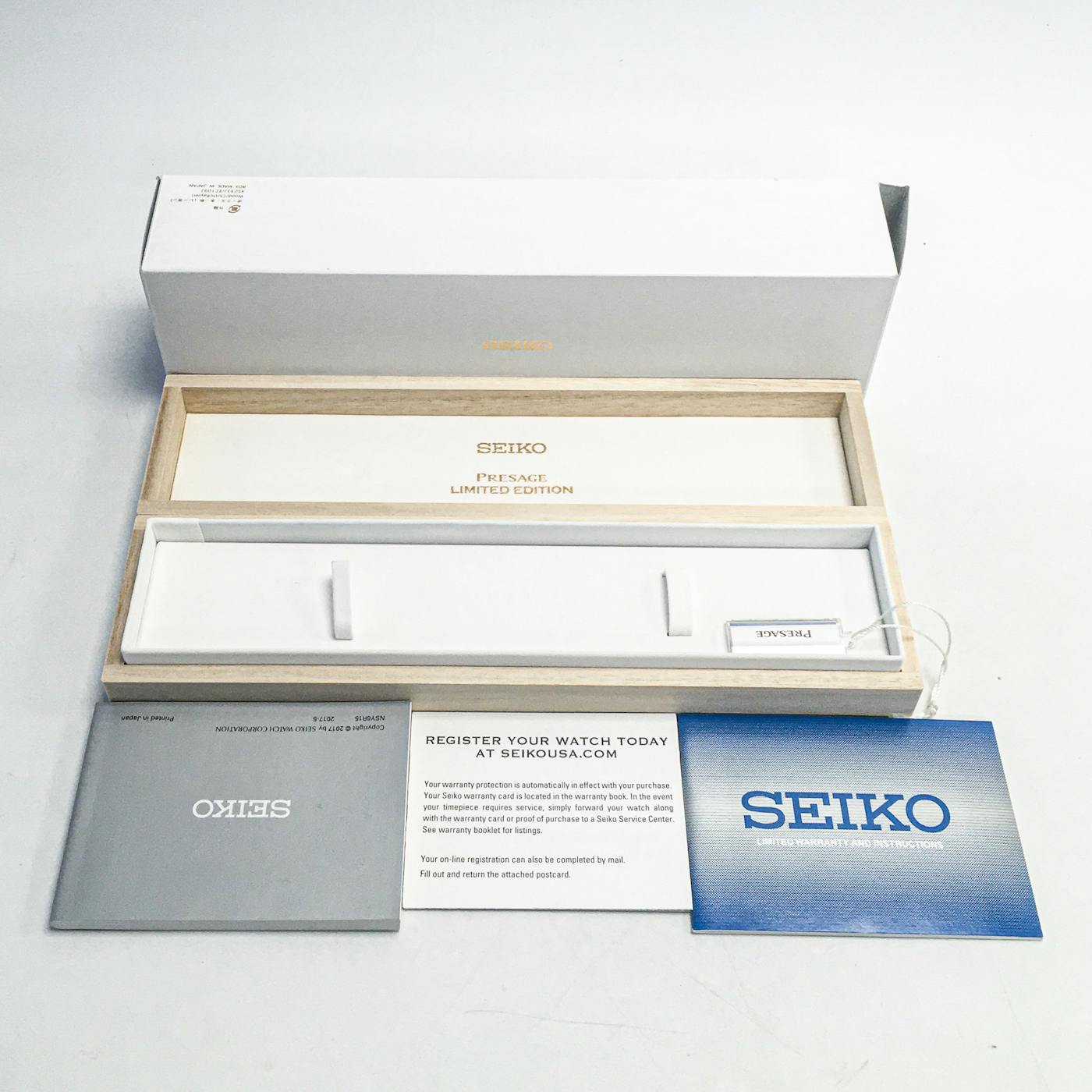 Pre-Owned Seiko Presage Limited Edition SBP069 | WatchBox