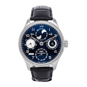 Pre-Owned IWC Portuguese Perpetual Calendar Hemisphere Moon Phase IW5021-21