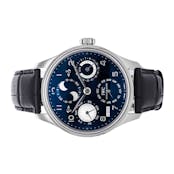 Pre-Owned IWC Portuguese Perpetual Calendar Hemisphere Moon Phase IW5021-21