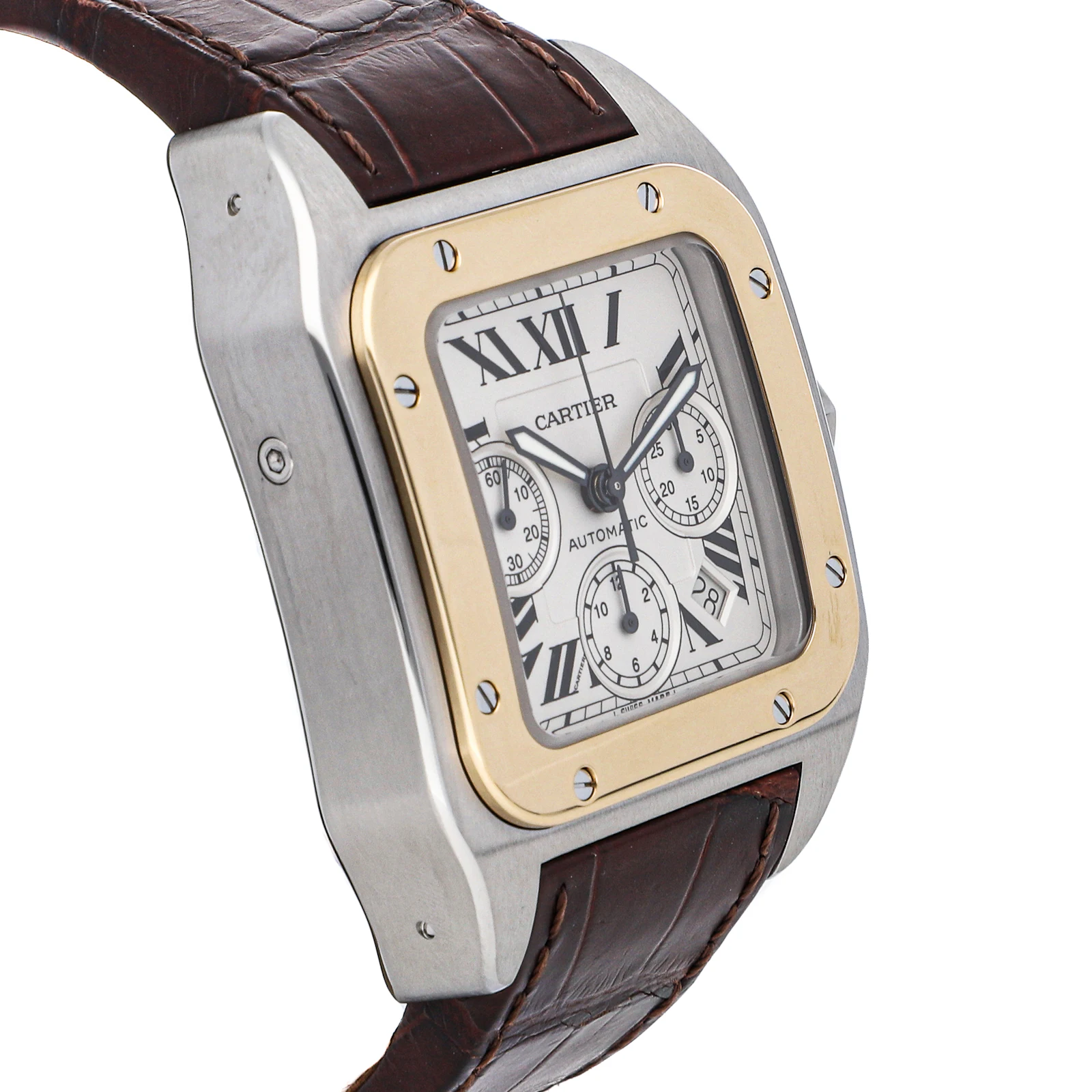 cartier santos 100 strap