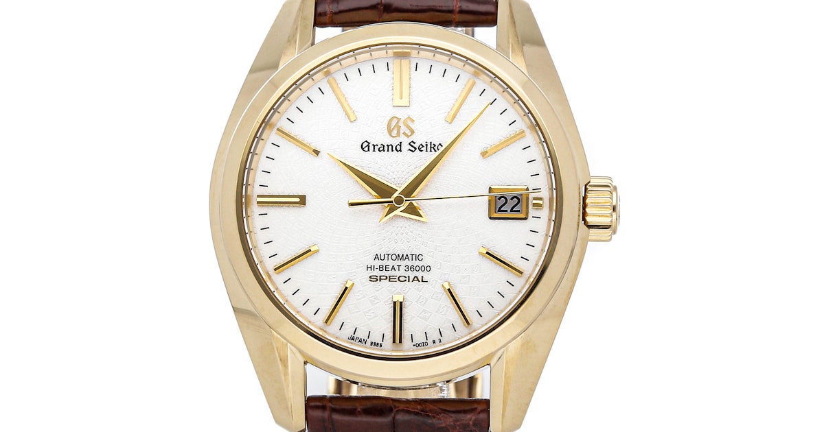 Pre-Owned Grand Seiko Heritage Collection Hi-Beat 36000 Limited Edition  SBGH266 | WatchBox