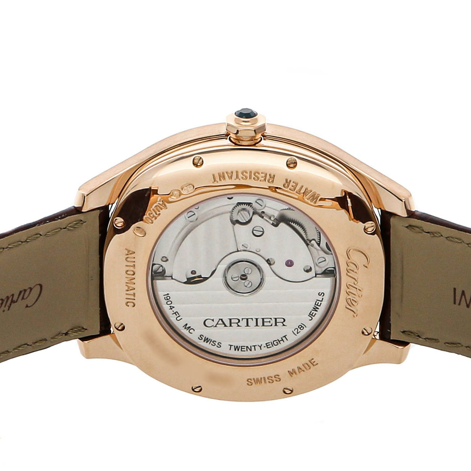 Cartier Drive De Cartier Retrograde Dual Time Auto Gold Mens Watch WGNM0005 793588308254 eBay