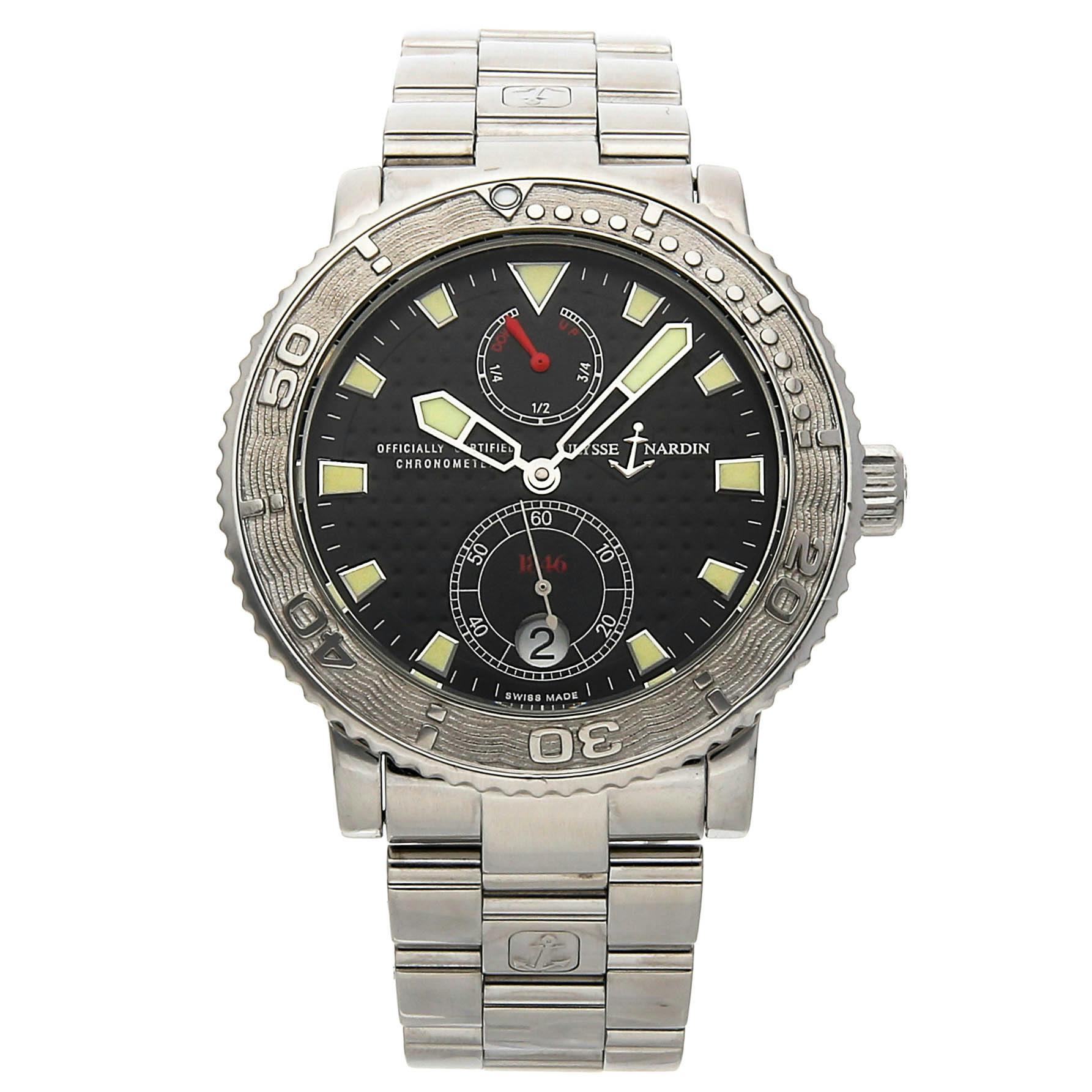 Ulysse Nardin Maxi Marine Diver 263 55 3 92 Govberg Jewelers