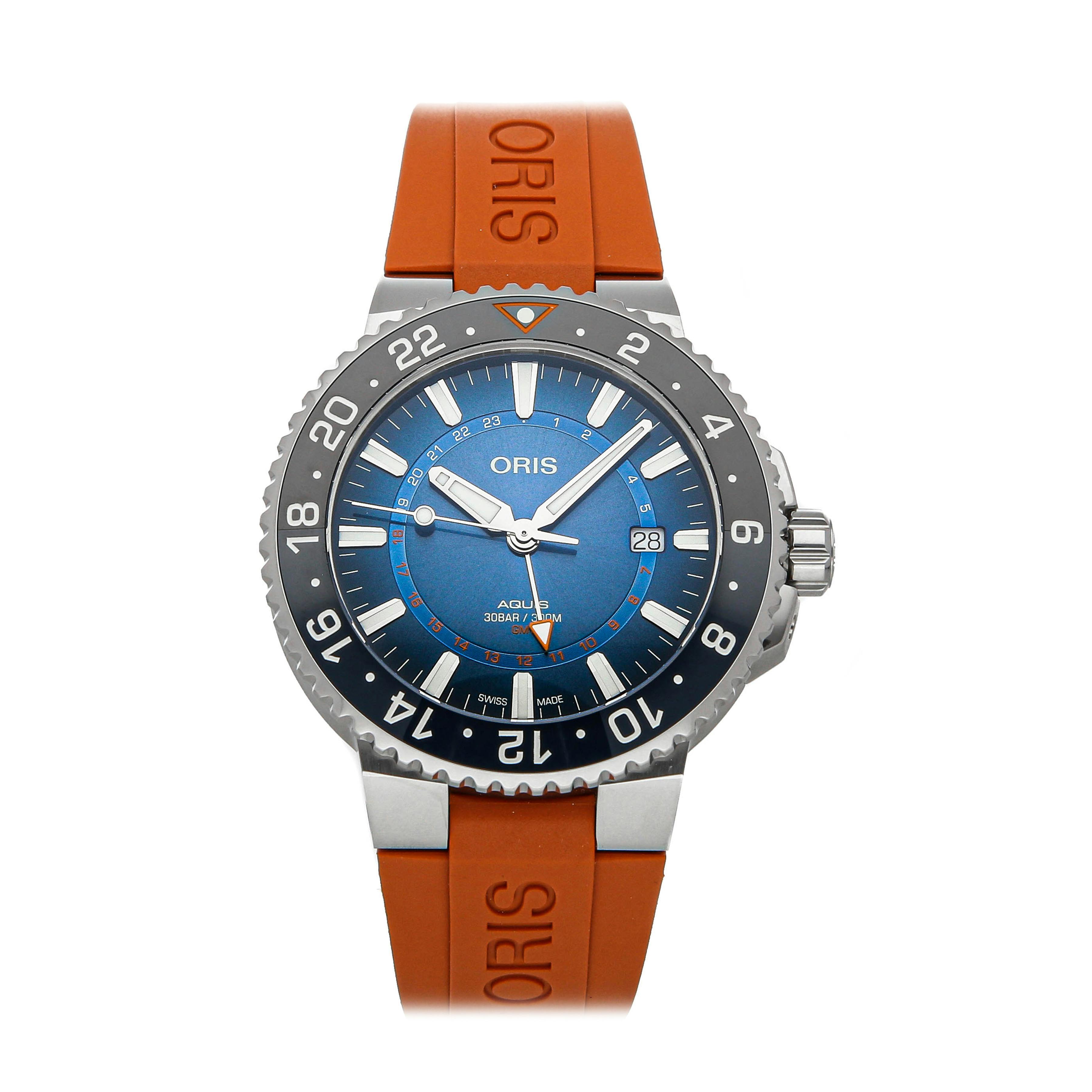 Oris Aquis GMT Carysfort Reef Limited Edition 01 798 7754 4185 Set