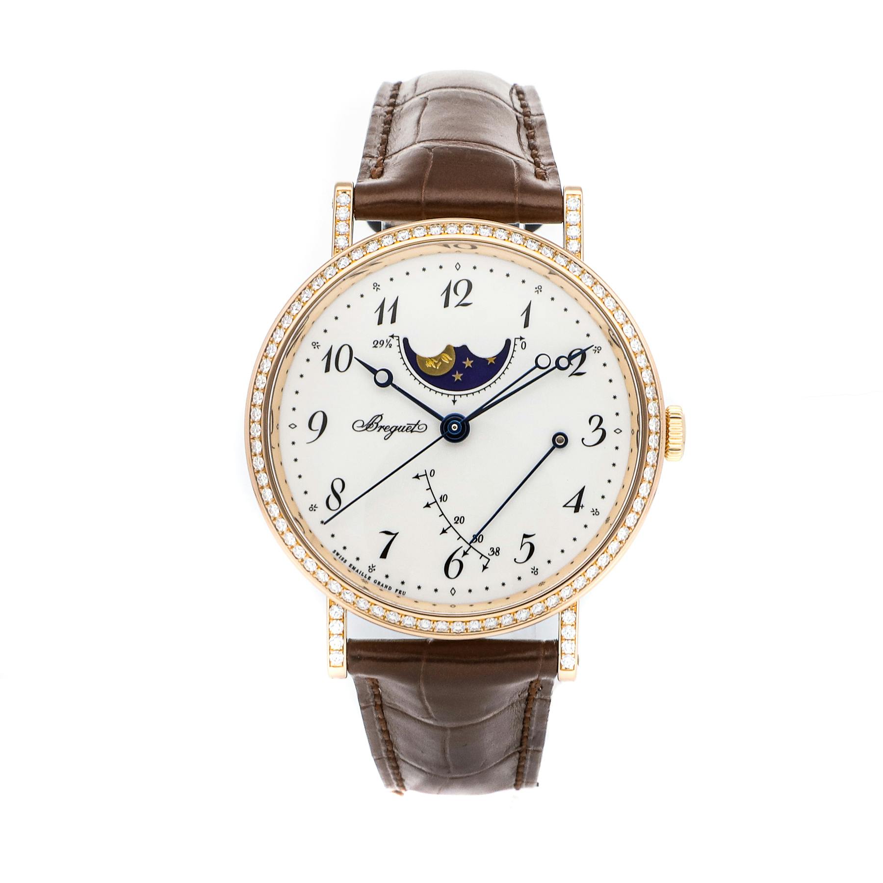 Pre Owned Breguet Classique Moon Phase Power Reserve 7788BR 29 9V6