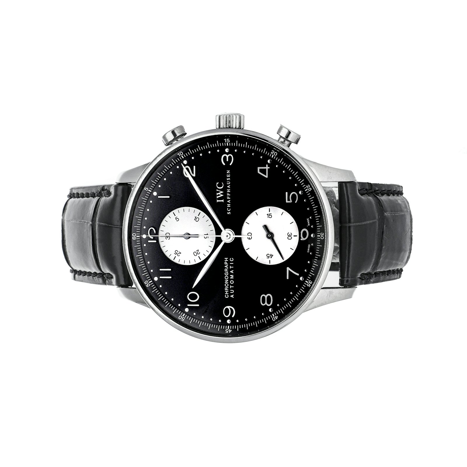 iwc portuguese strap size