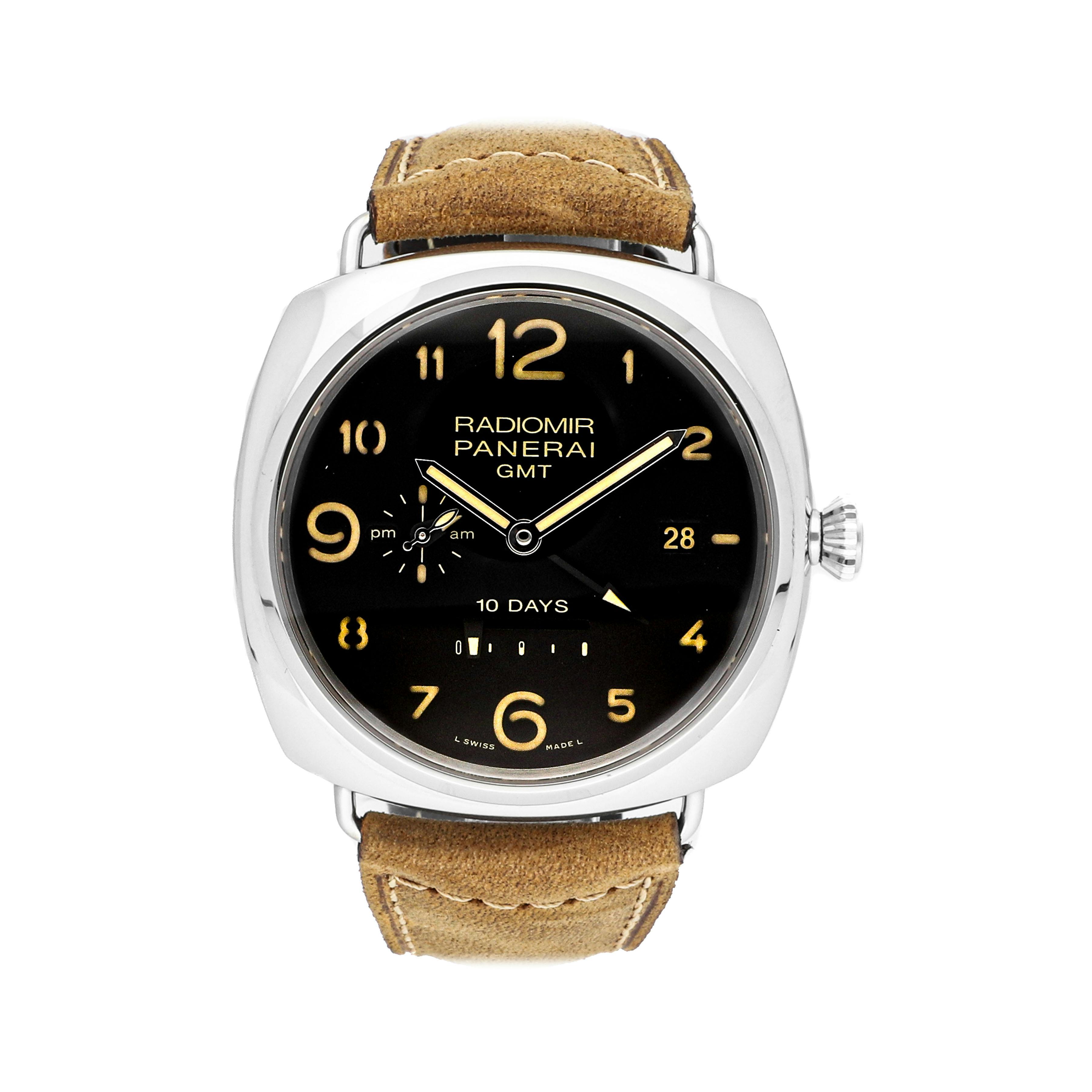 Panerai Radiomir 10 Days GMT PAM 472 Govberg Jewelers