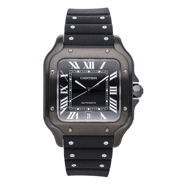 Pre-Owned Cartier Santos De Cartier Large Model WSSA0039