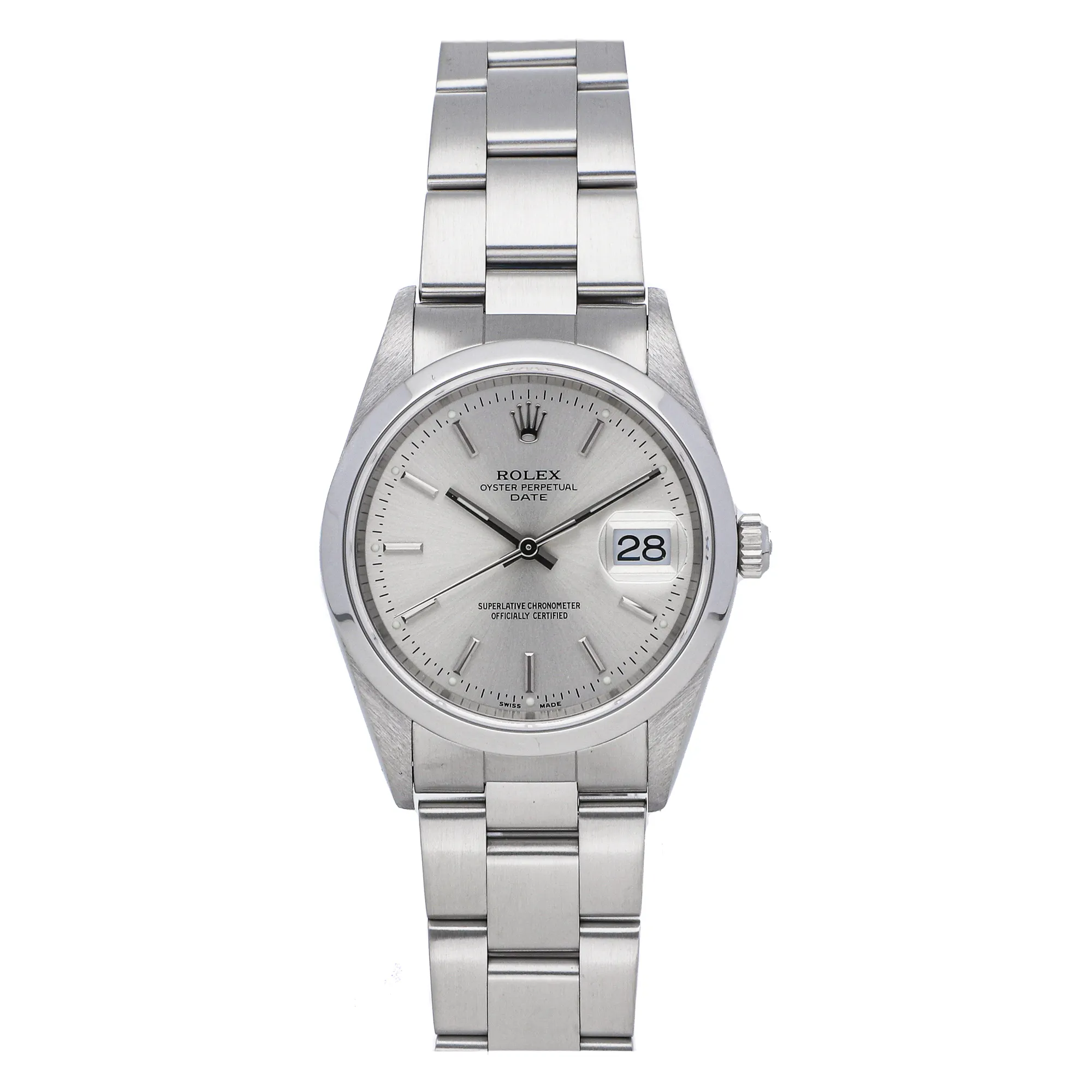 Pre-Owned Rolex Oyster Perpetual Date 15200 
