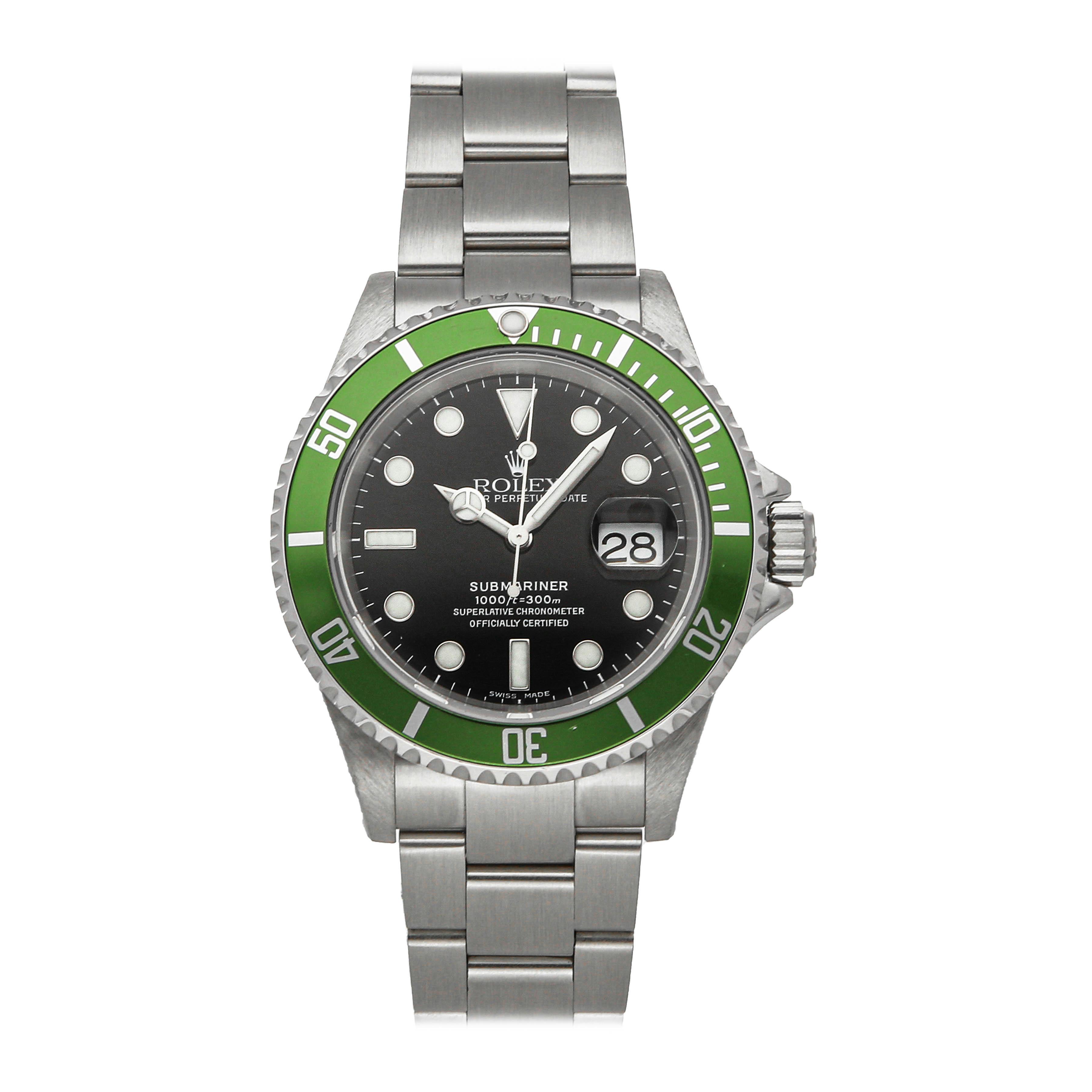 rolex submariner kermit 16610lv