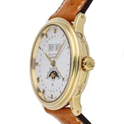 Pre-Owned Blancpain Villeret Moon Phase Complete Calendar 6553-1418A-58