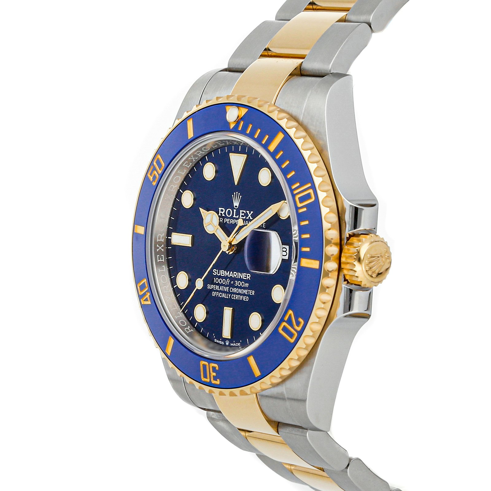 rolex submariner date oyster 41mm oystersteel and yellow gold