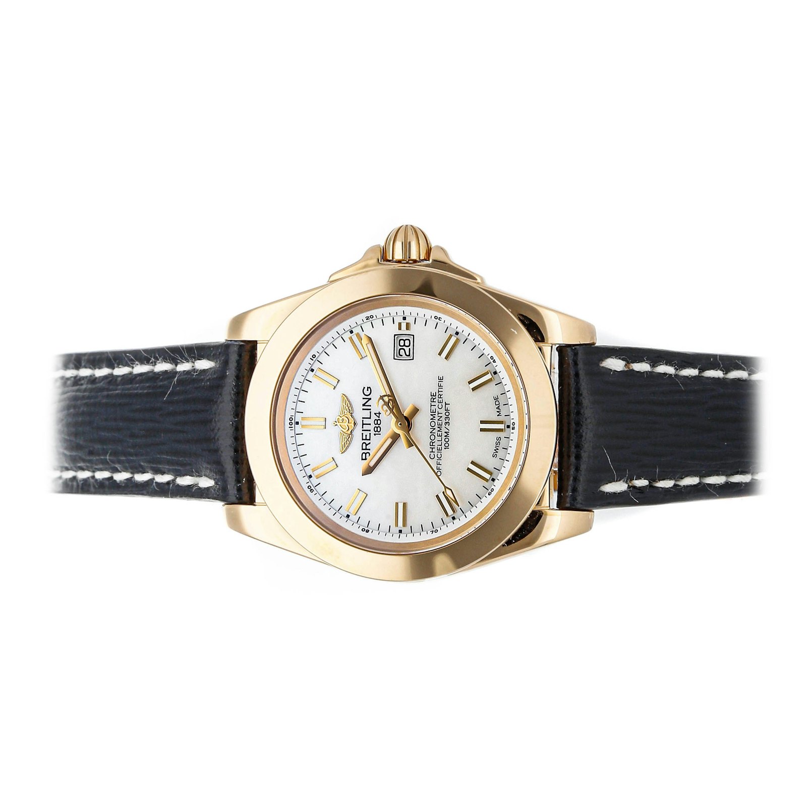 Breitling Galactic 32 Sleek Edition Quartz Gold Ladies  