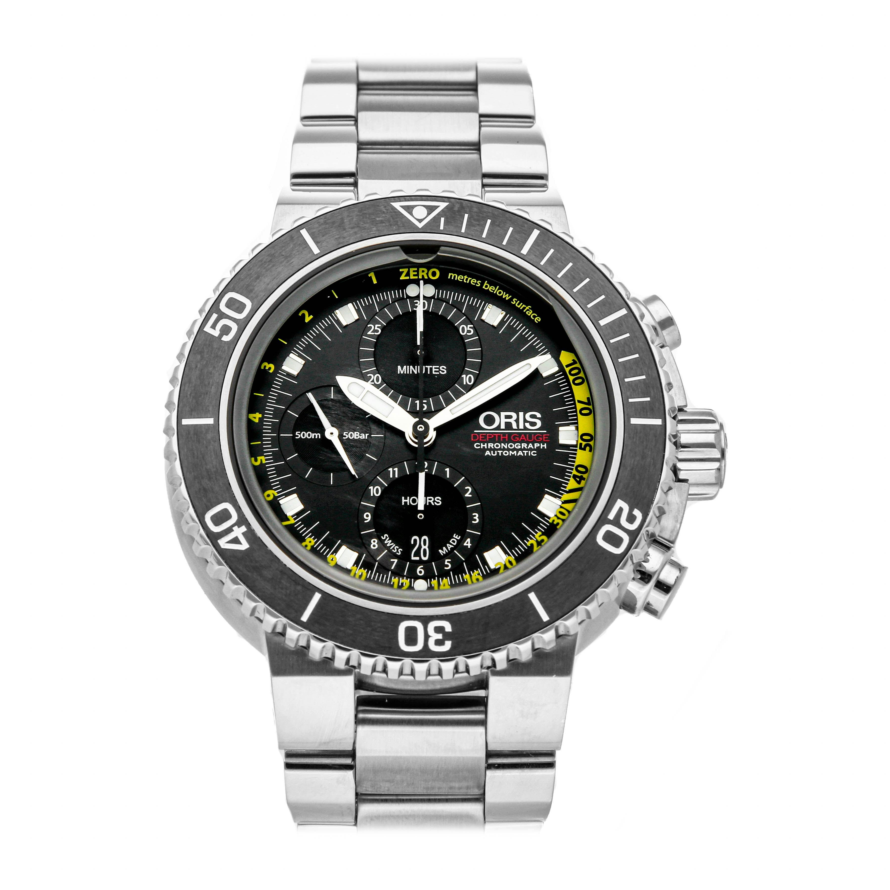 Oris depth gauge outlet chronograph