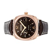 Pre-Owned Panerai Radiomir 10 Days GMT Oro Rosso  PAM 497