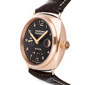 Pre-Owned Panerai Radiomir 10 Days GMT Oro Rosso  PAM 497