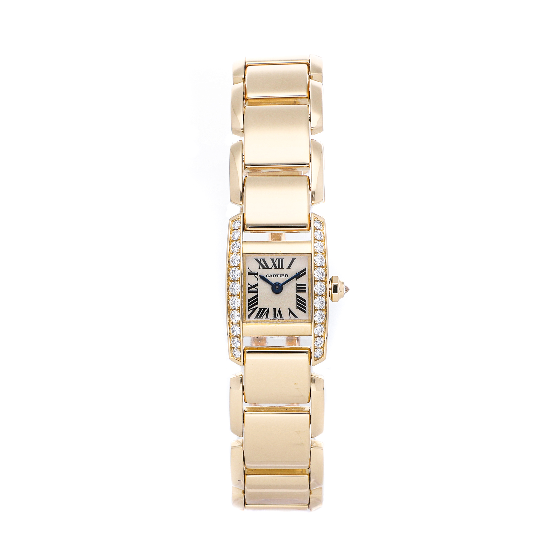 cartier gold watch used