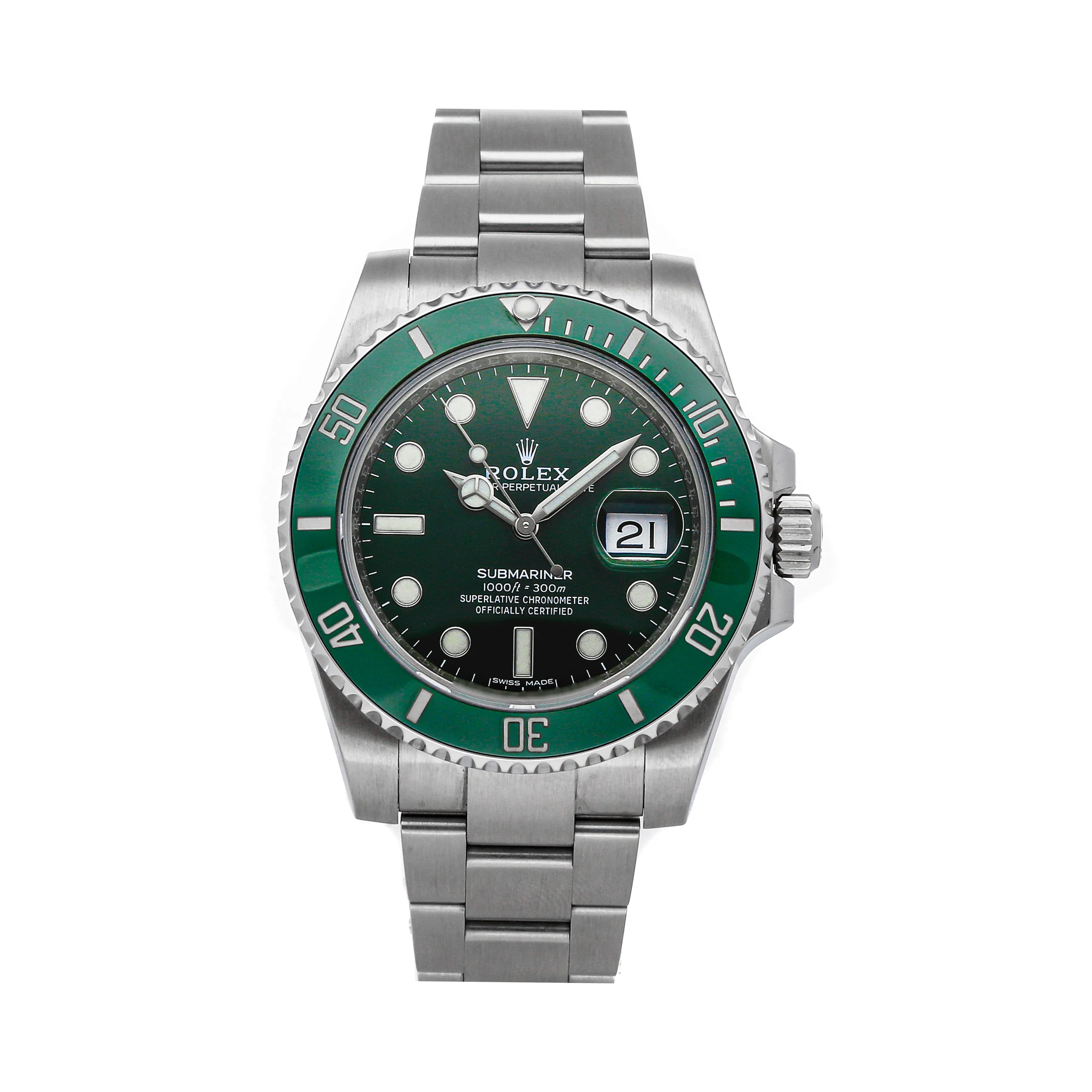 pre owned rolex hulk