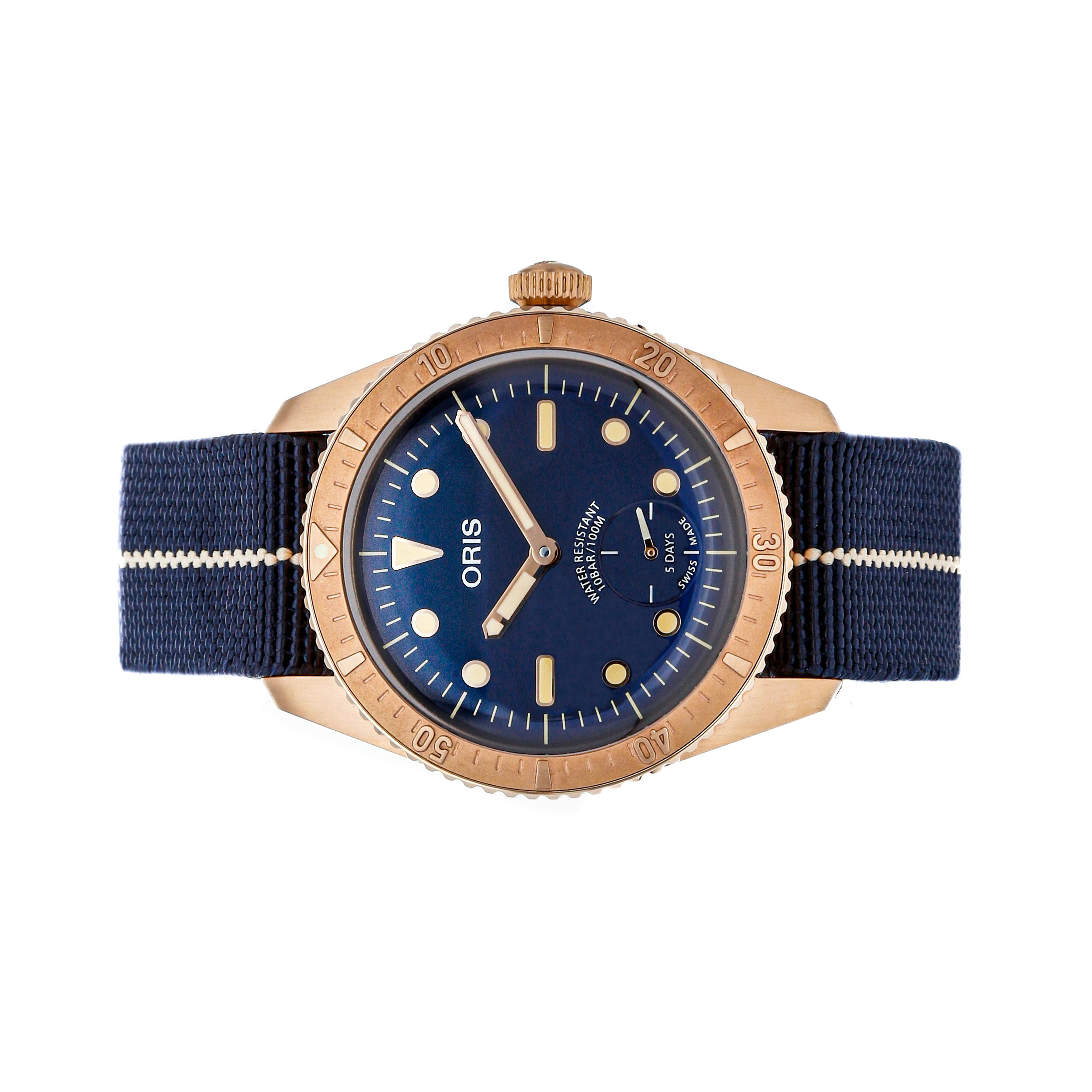 Pre Owned Oris Carl Brashear Calibre 401 Limited Edition 01 401