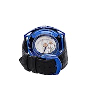 Pre-Owned De Bethune DB28 Steel Wheels Blue "The Hour Glass"  DB28SWAB