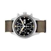 Pre-Owned IWC Pilot's Watches Chronograph IW3777-24