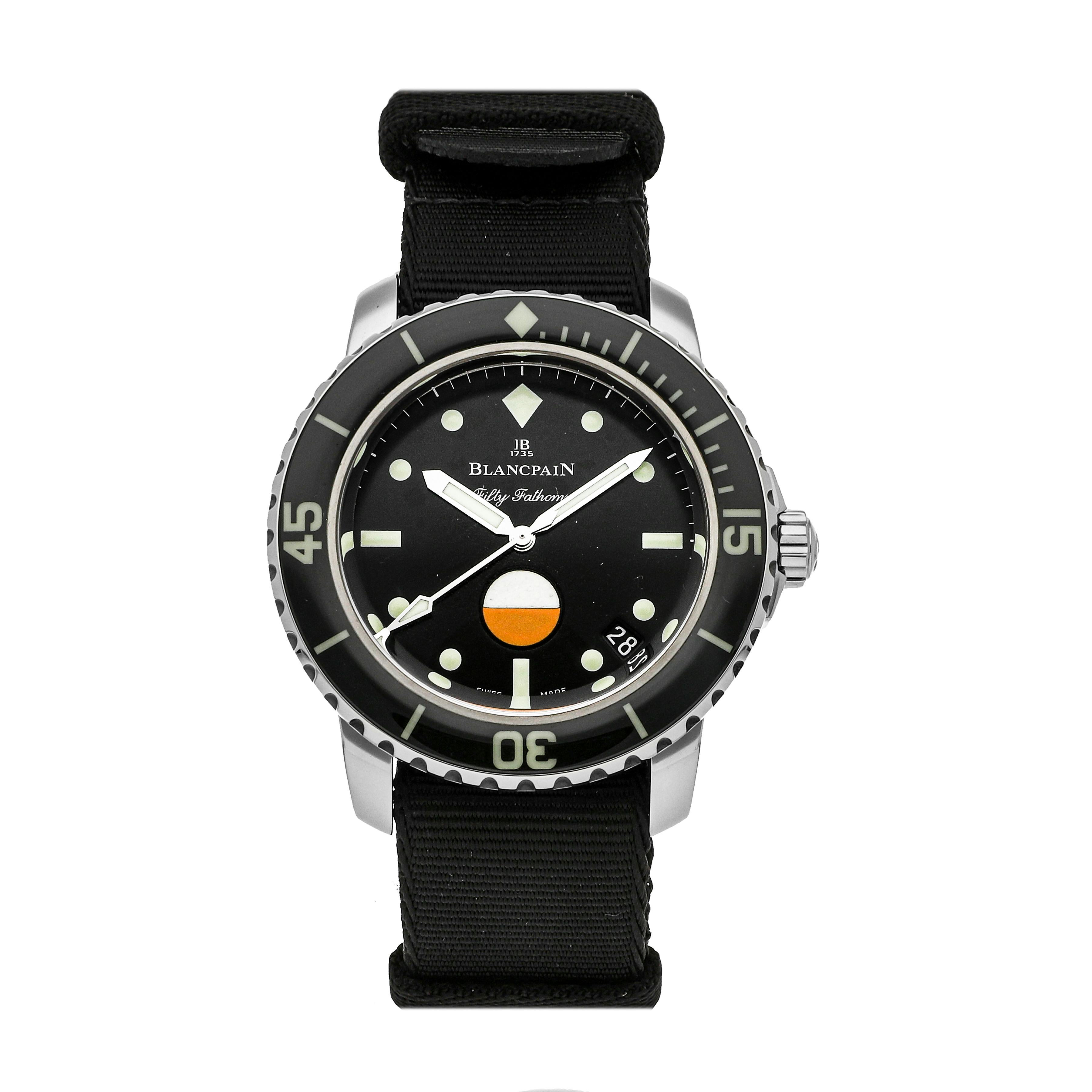 Pre Owned Blancpain Fifty Fathoms Automatique MILSPEC Tribute 5008