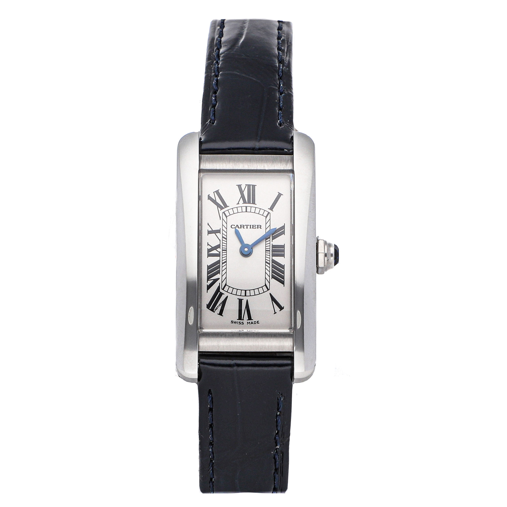 used cartier american tank watches