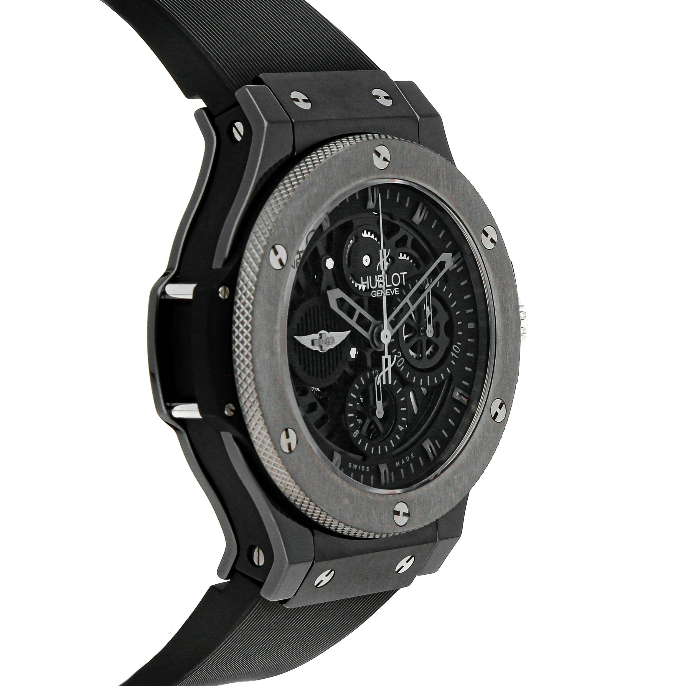 hublot big bang aero morgan limited edition