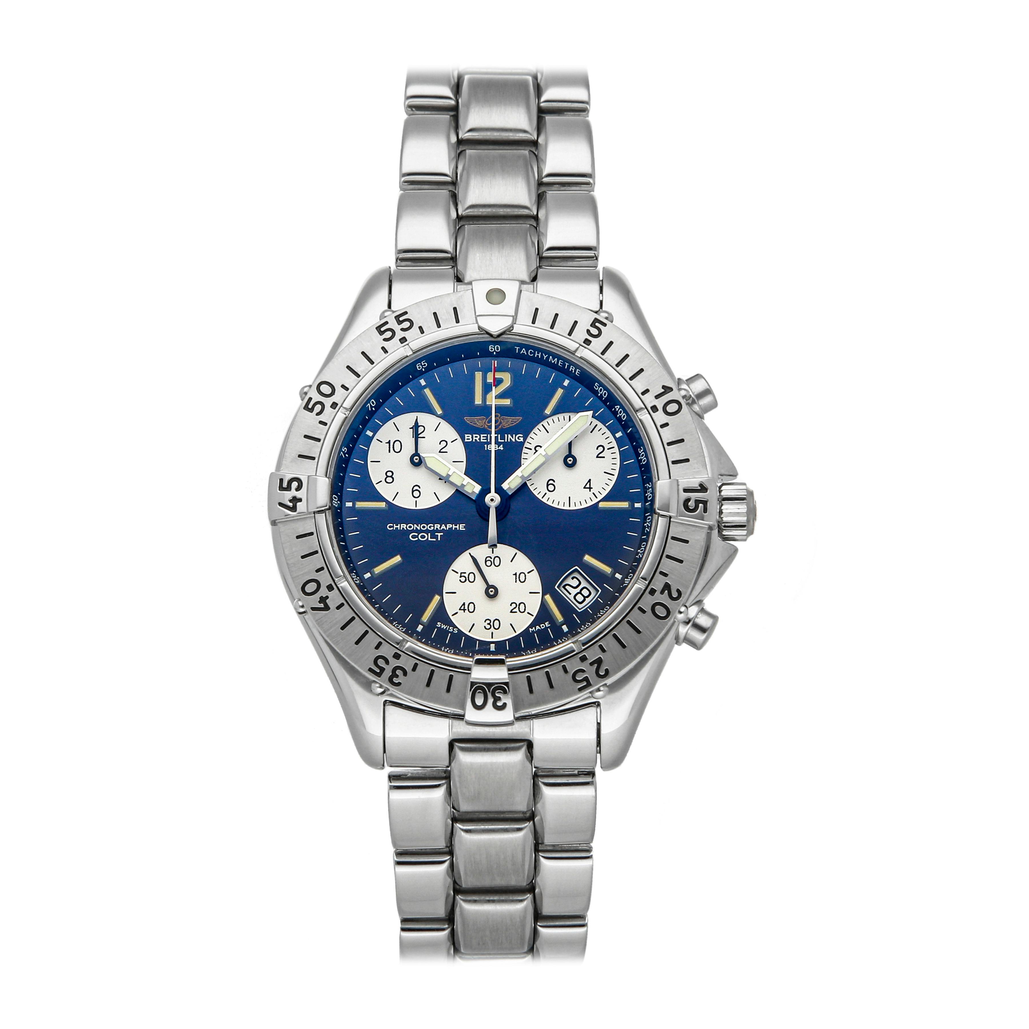 Breitling clearance colt blue