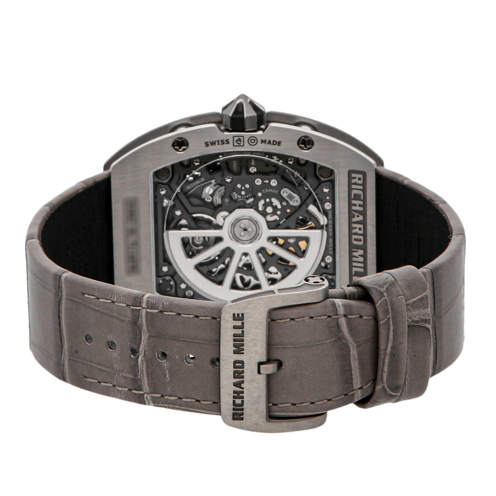 Richard Mille RM6701 Extra Flat Auto Titanium Mens Bracelet Watch RM67